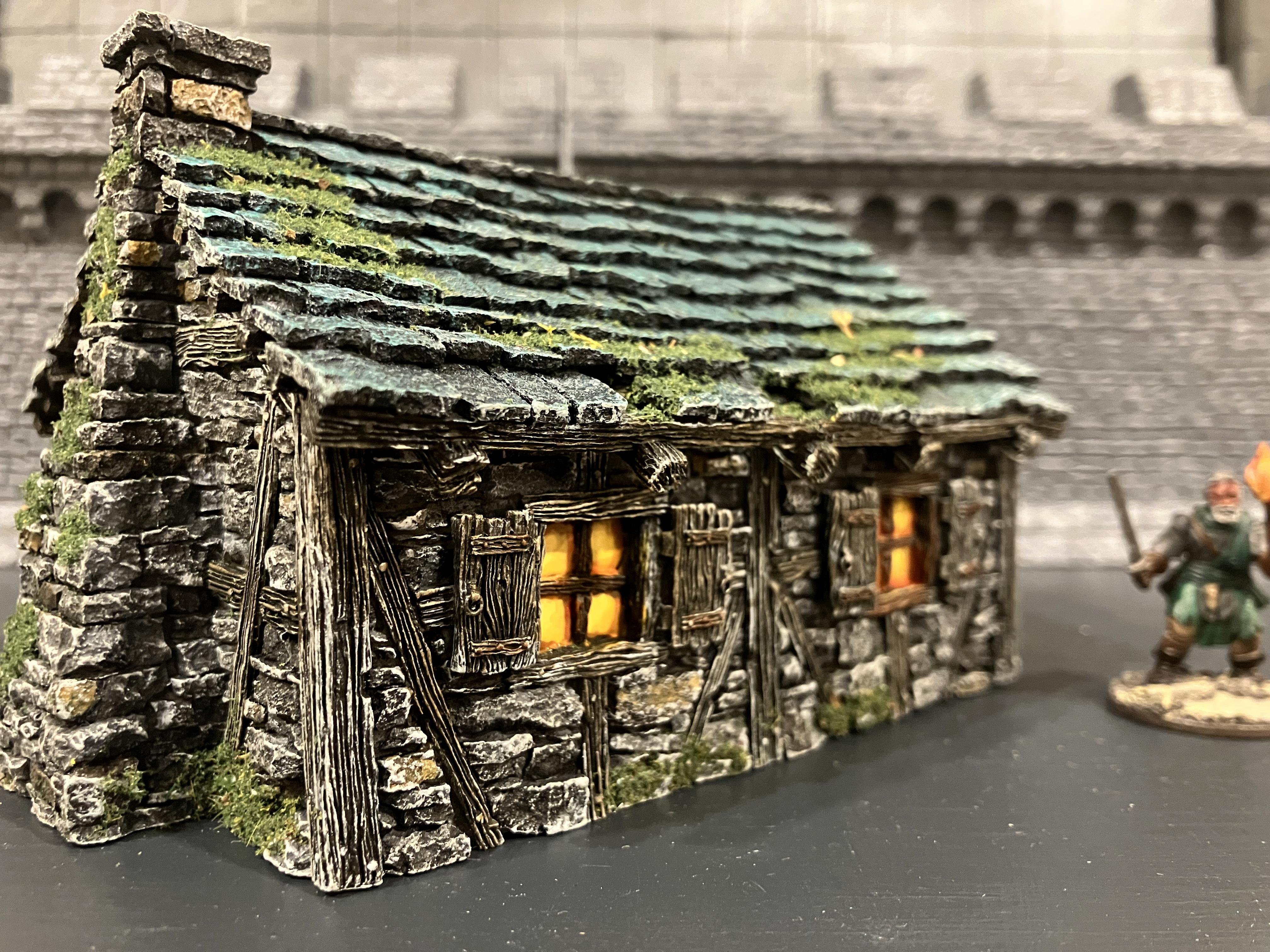 Age Of Sigmar, Kitbash, Medieval, Mordheim, Painting, Scratch Build, Tabletop World, Terrain, Village, Walls, Warhammer Fantasy