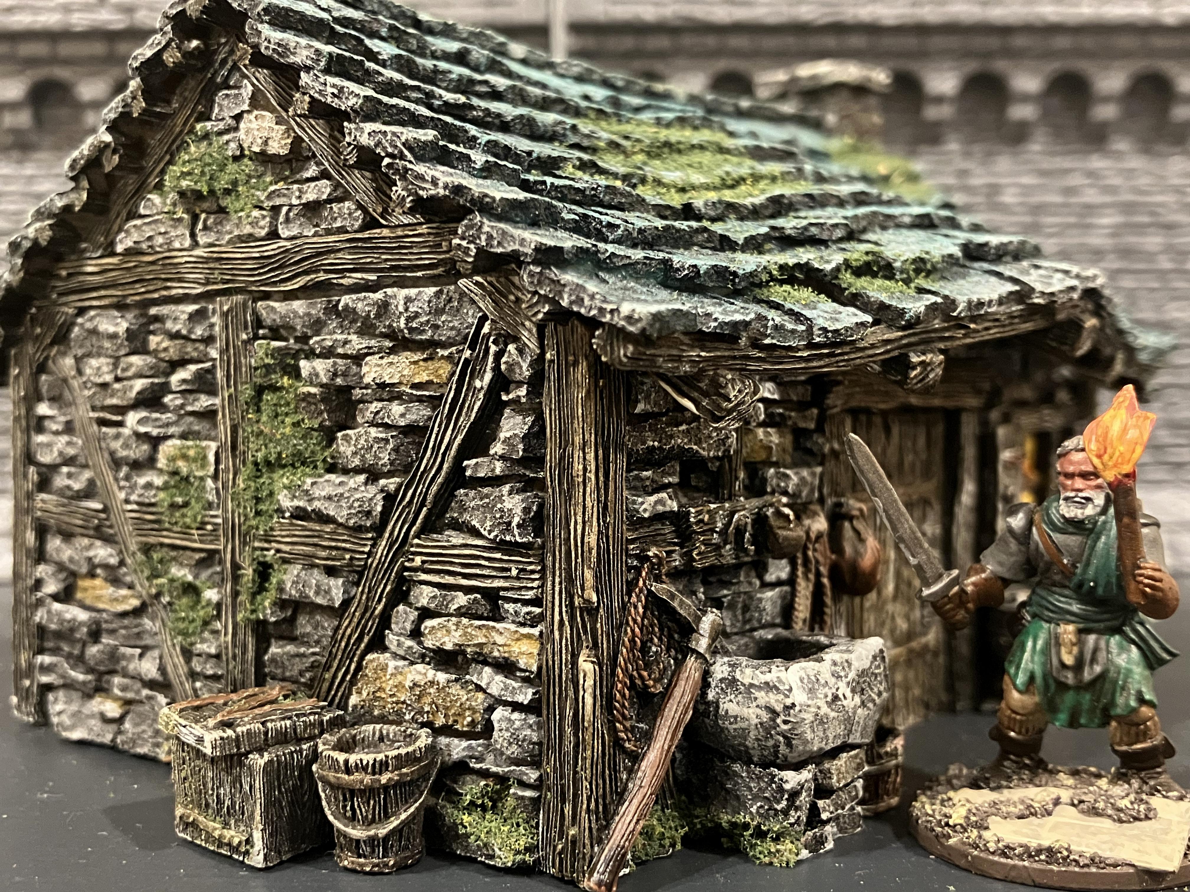 Age Of Sigmar, Kitbash, Medieval, Mordheim, Painting, Scratch Build, Tabletop World, Terrain, Village, Walls, Warhammer Fantasy