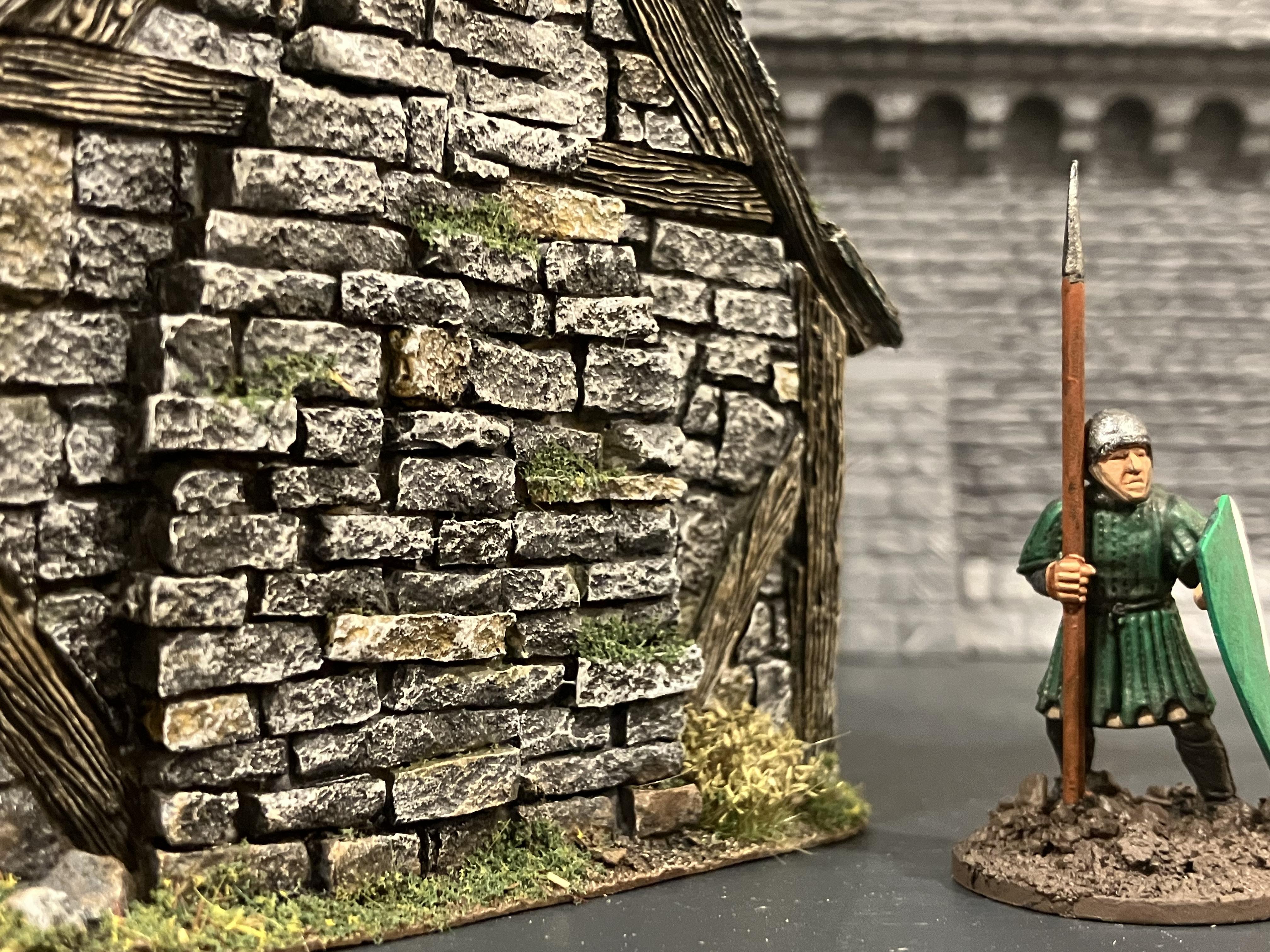 Age Of Sigmar, Kitbash, Medieval, Mordheim, Painting, Scratch Build, Tabletop World, Terrain, Village, Walls, Warhammer Fantasy