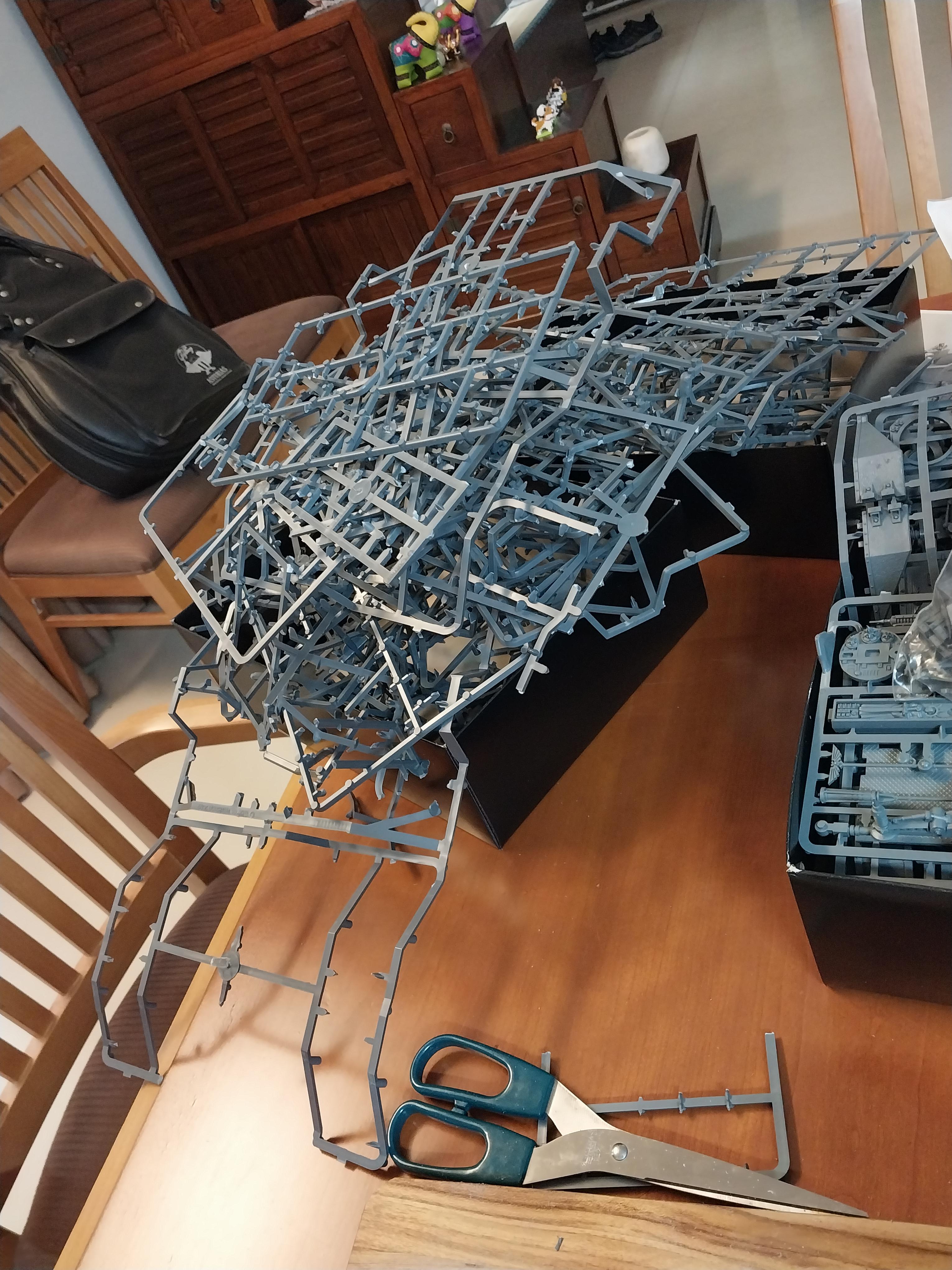 Adeptus Arbites, City Wall, Fortification, Imperial Bastion, Out Of Production, Sprues, Terrain, Triumph, Wall