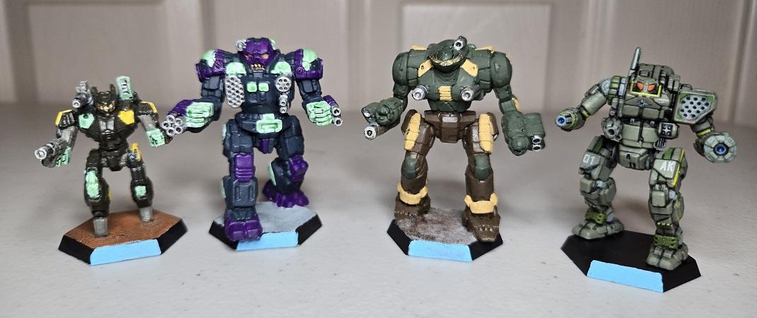 Atlass Ii, Battletech, Orion, Phoenix Hawk, Thunder Hawk