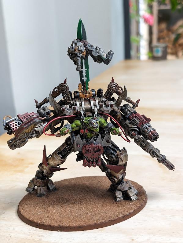 Deff Dread, Dreadknight, Grey Knights, Looted, Marine Abuse, Orks