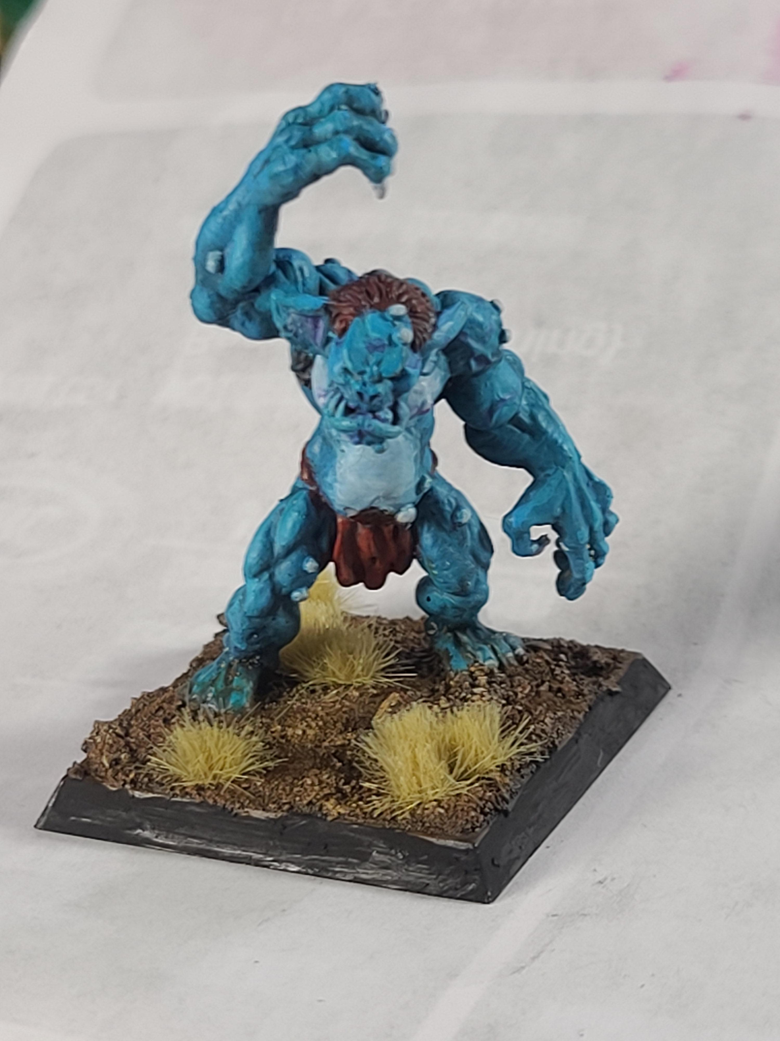 Blue, Bones, Dungeons And Dragons, Monster, Reaper Miniatures, Troll