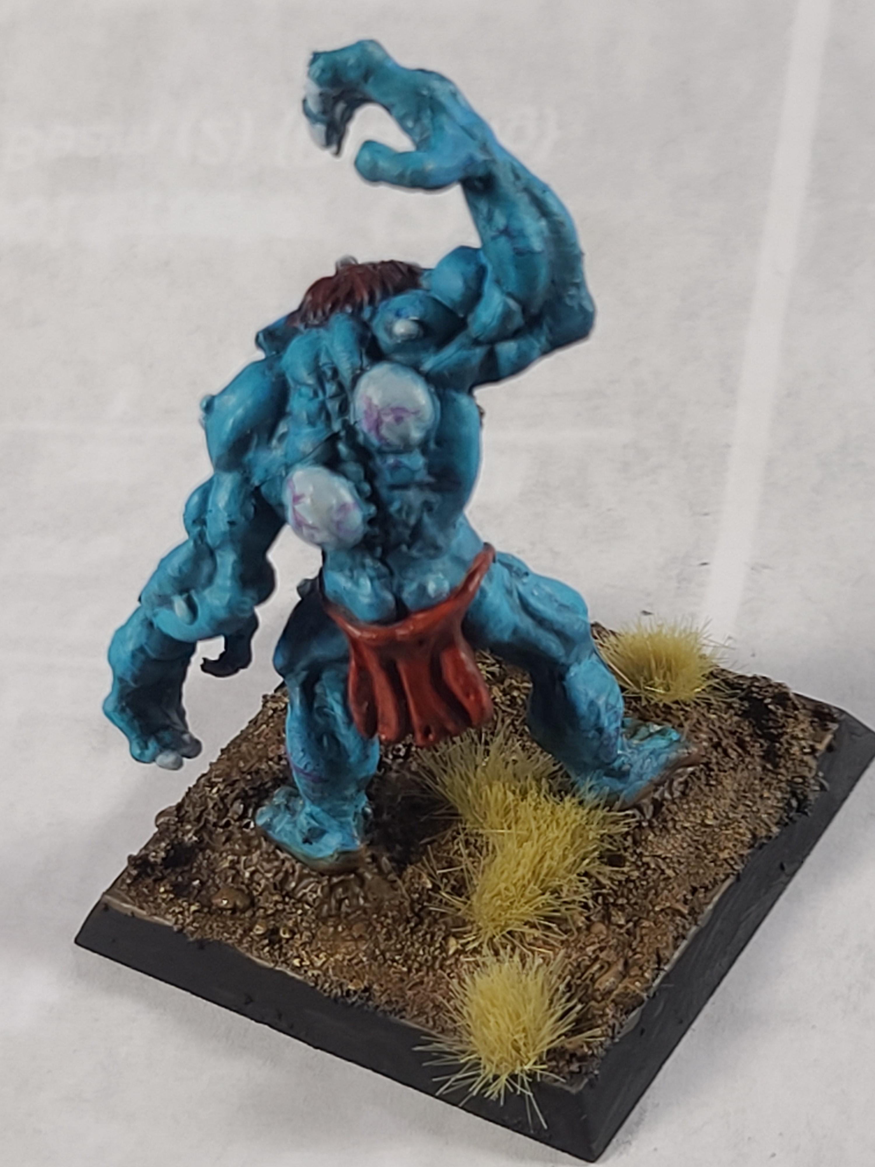 Blue, Bones, Dungeons And Dragons, Monster, Reaper Miniatures, Troll