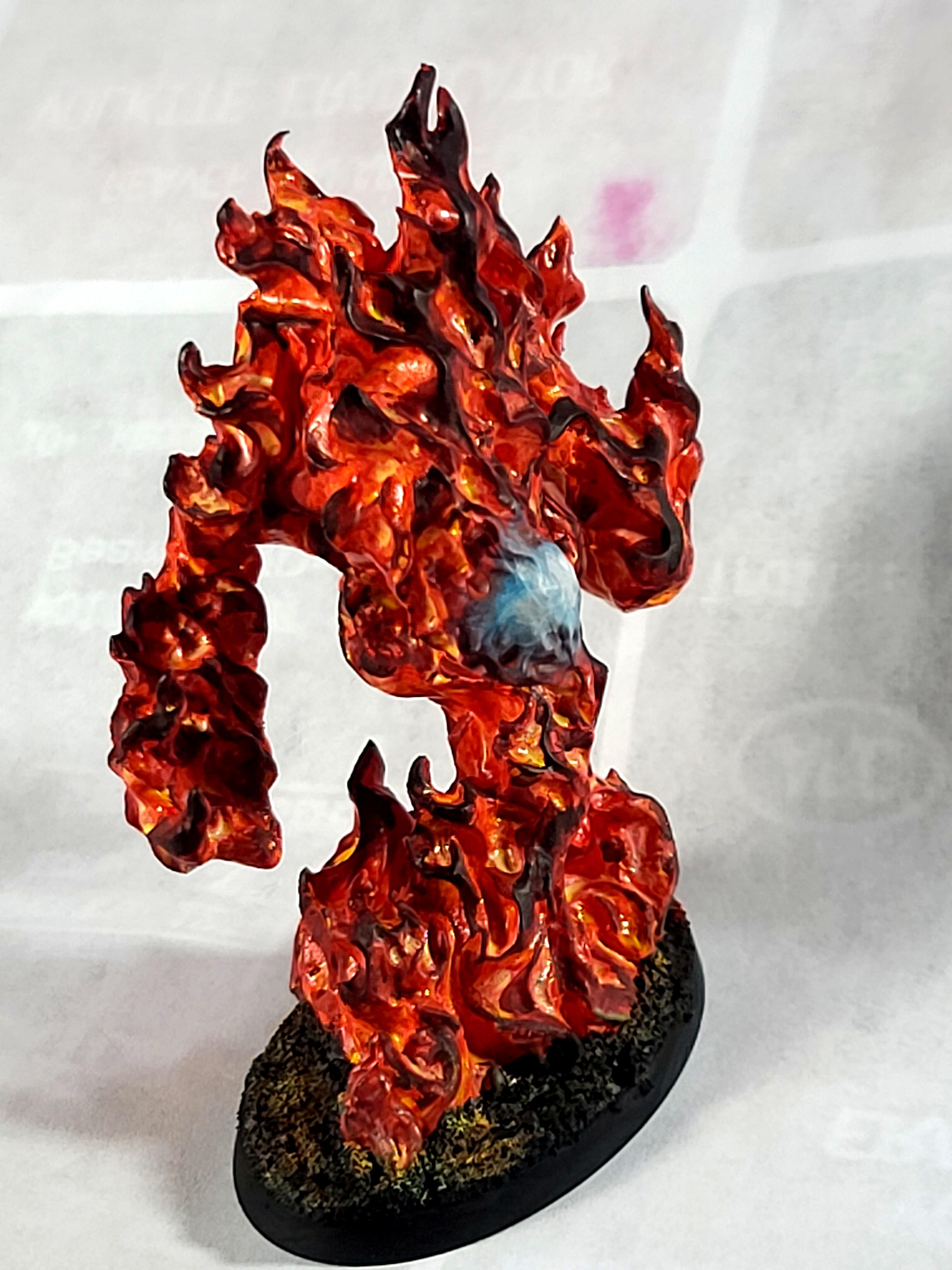 Bones, Dungeons And Dragons, Fire Elemental, Monster, Reaper Miniatures