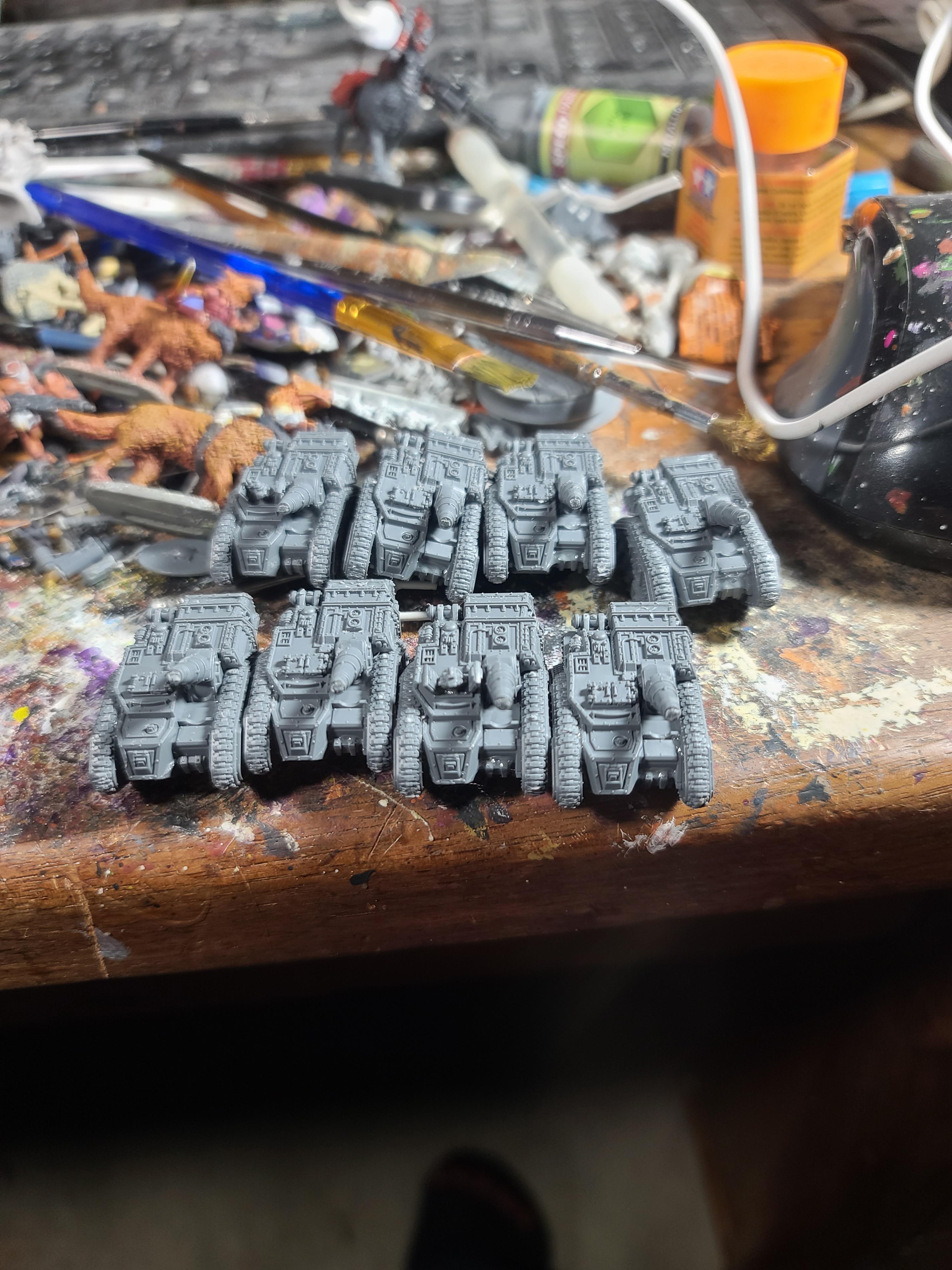 30k, 8mm, Games Workshop, Legions Imperialis, Medusa Siege Mortar, Solar Auxillia