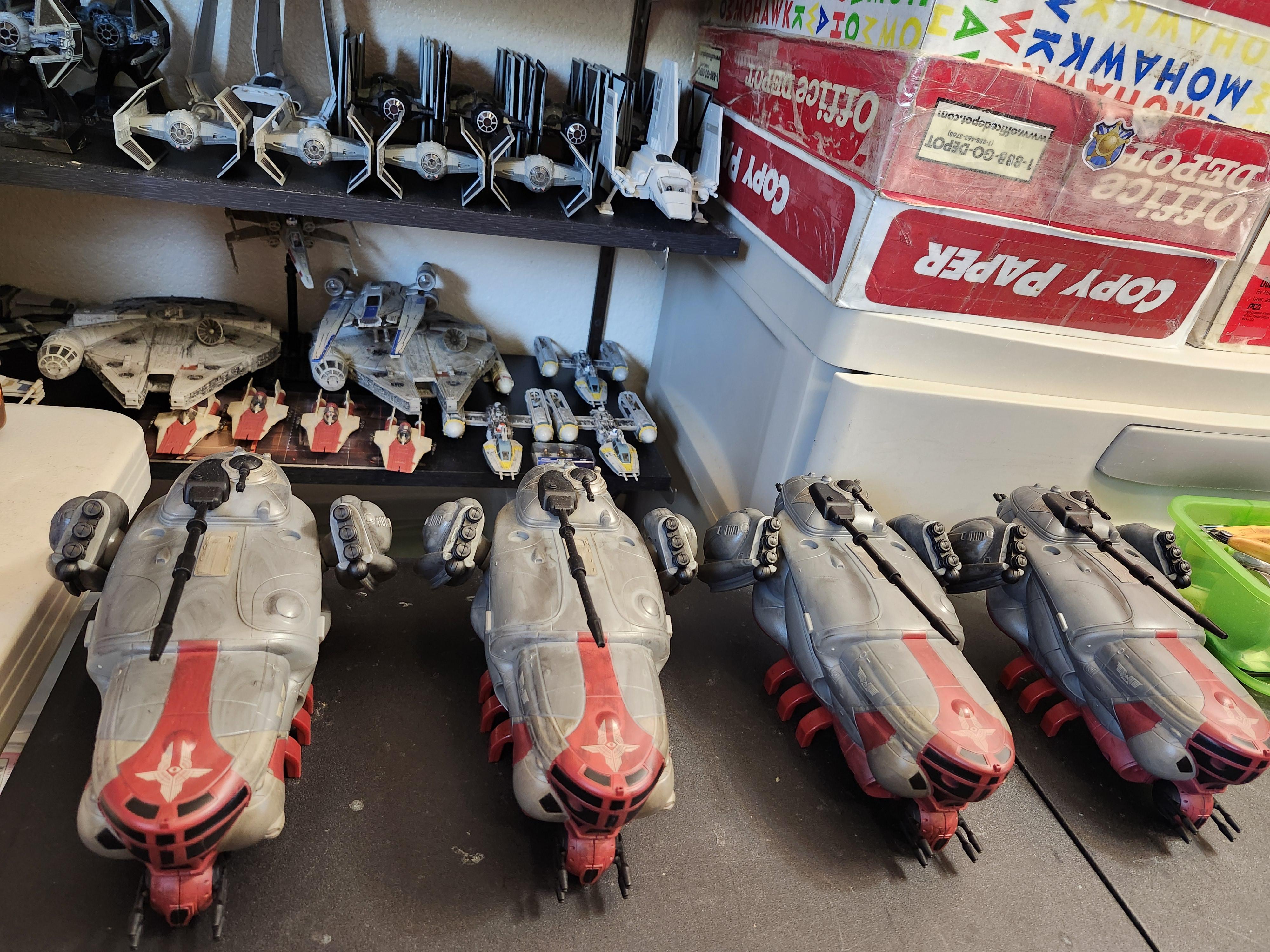 Gunship, Rebel Moon, Space Marines, Toy