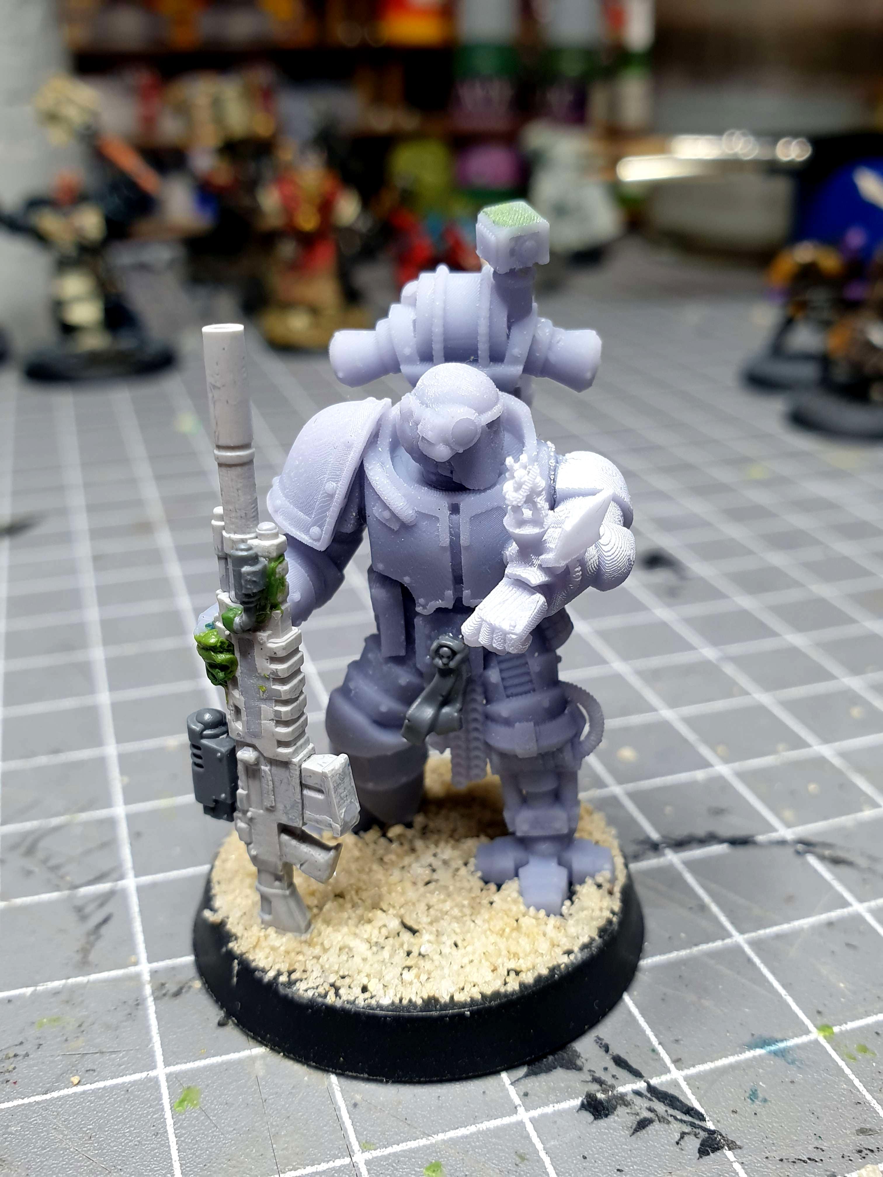 1st, 30000, 30k, 3d Print, Angel, Dark, First, Heresy, Hologram, Horus, Legion, Space, Space Marines, Vigilator, Warhammer Fantasy