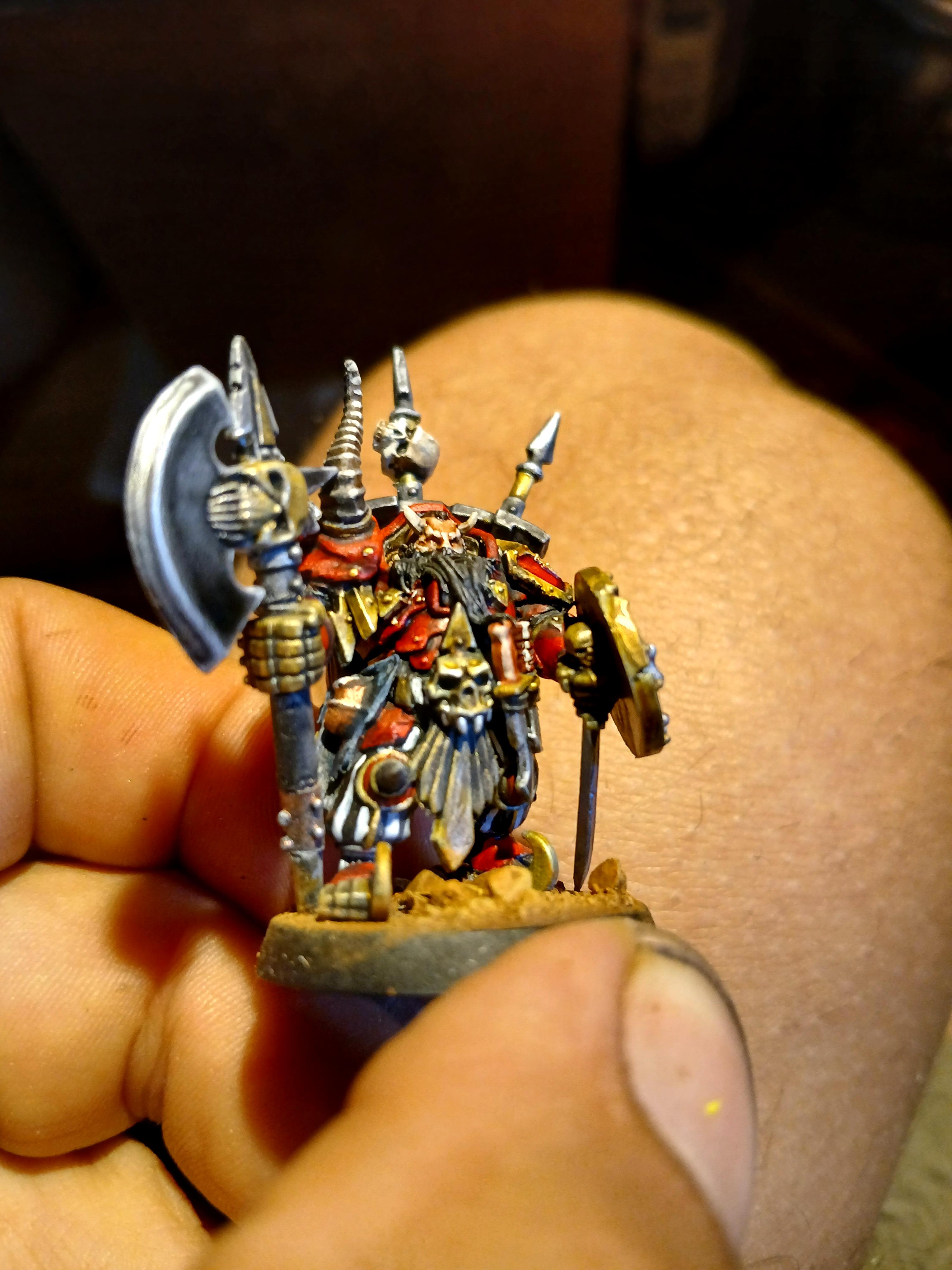 Chaos, Chaos Dwarfs, Conversion, Kitbash, Votann, Warhammer 40,000