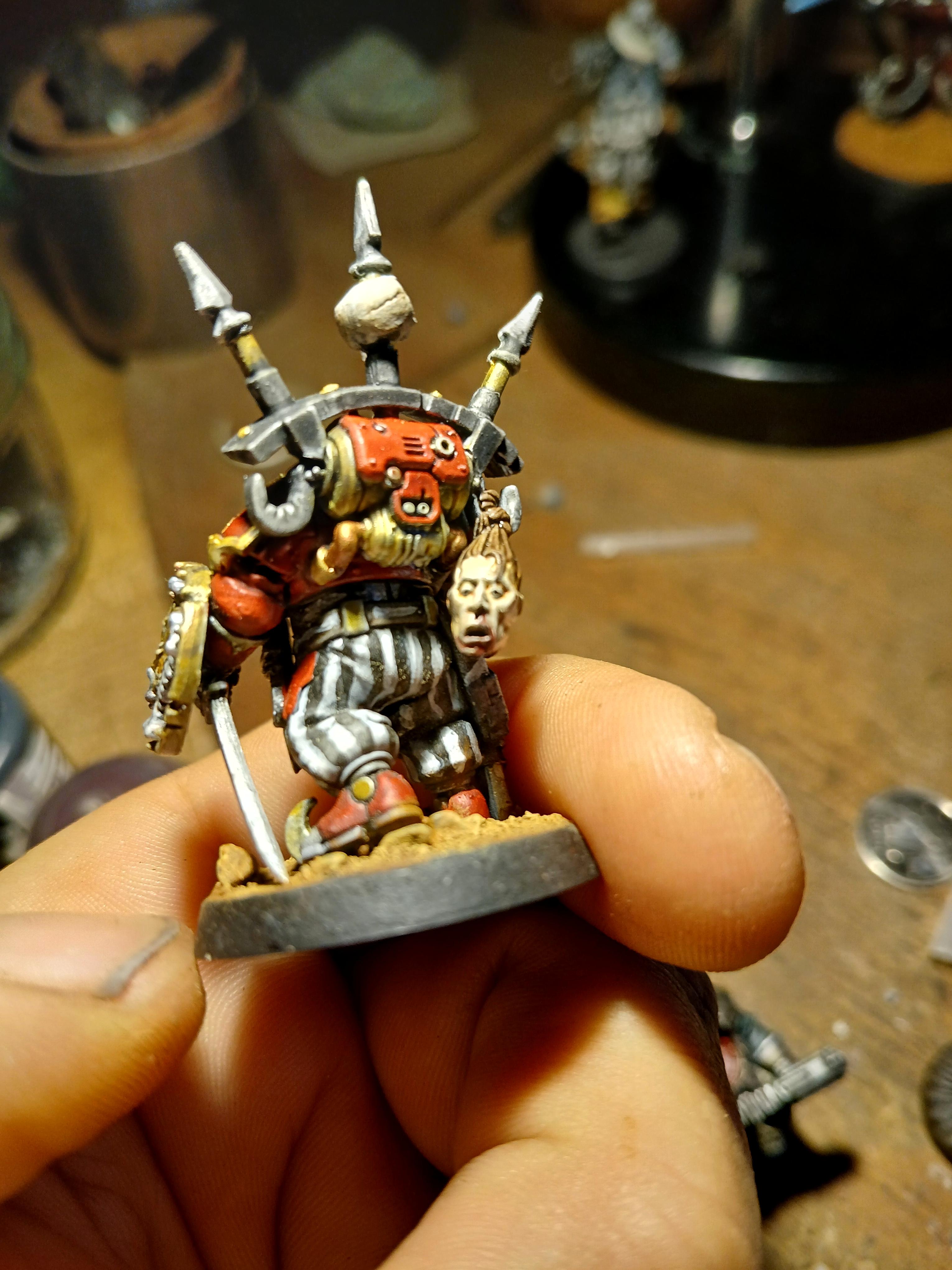 Chaos, Chaos Dwarfs, Conversion, Kitbash, Votann, Warhammer 40,000