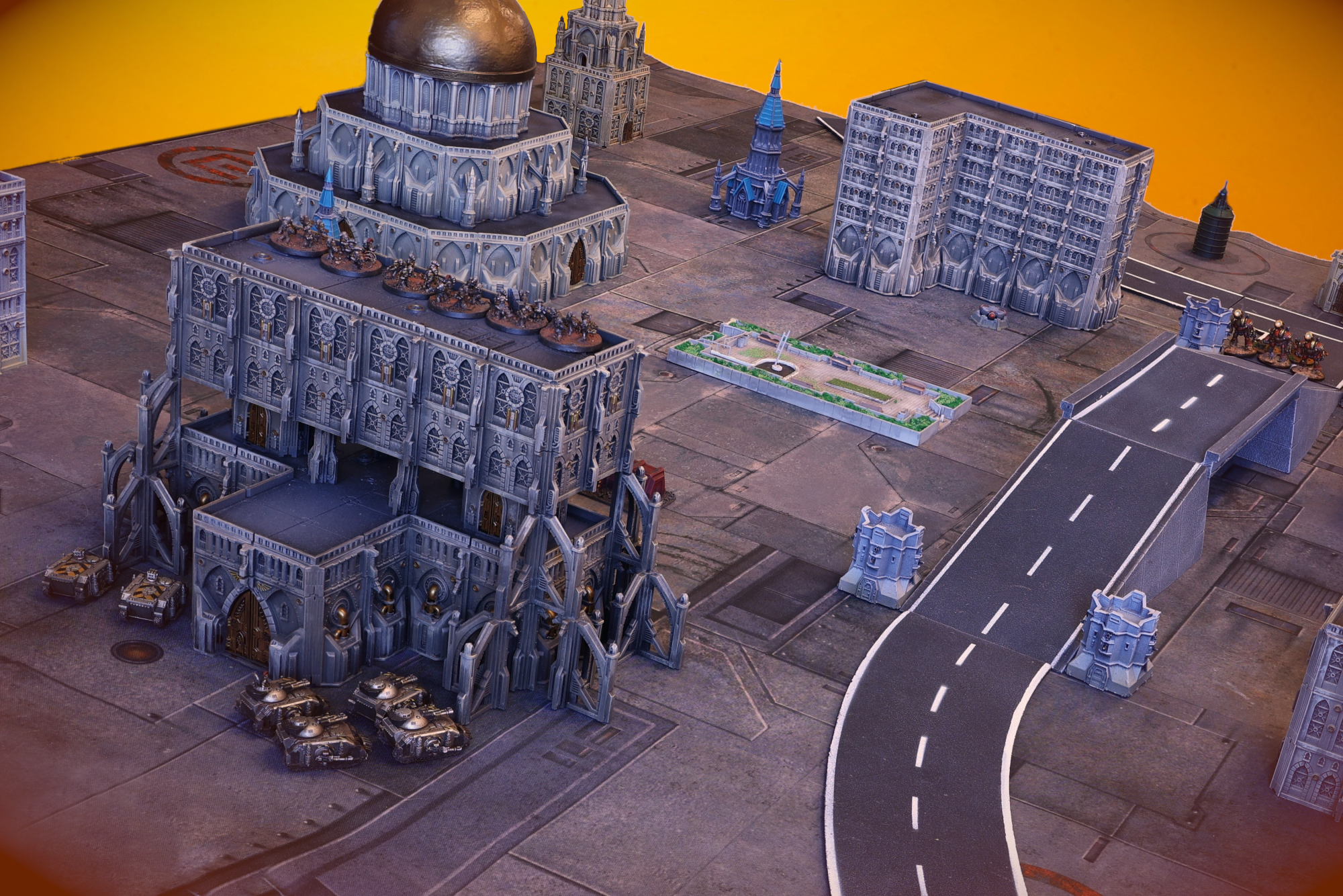 Battle Report, City, Epic, Terrain