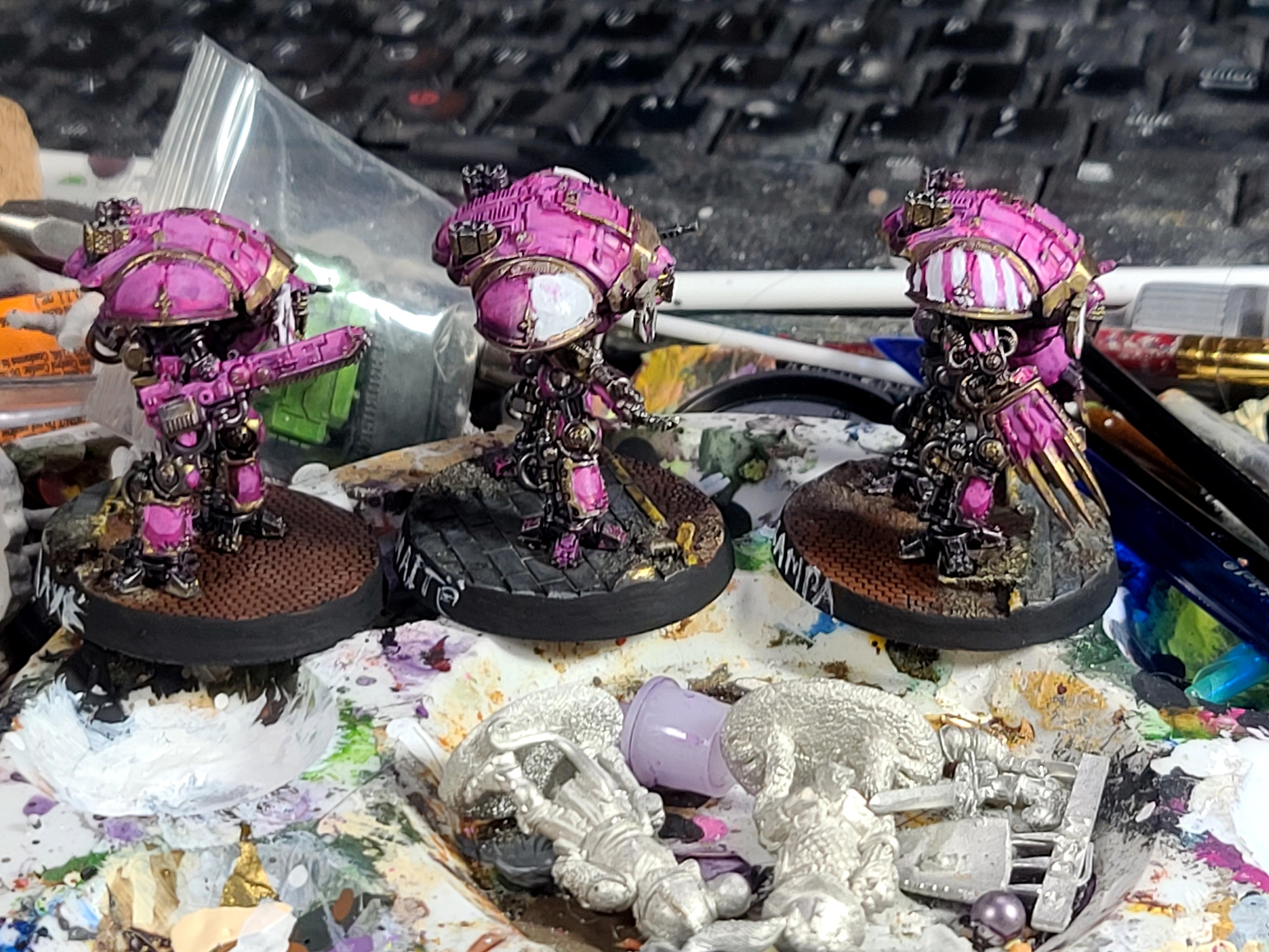 8mm, Adeptus Titanicus, Games Workshop, Knights, Legions Imperialis, Questoris