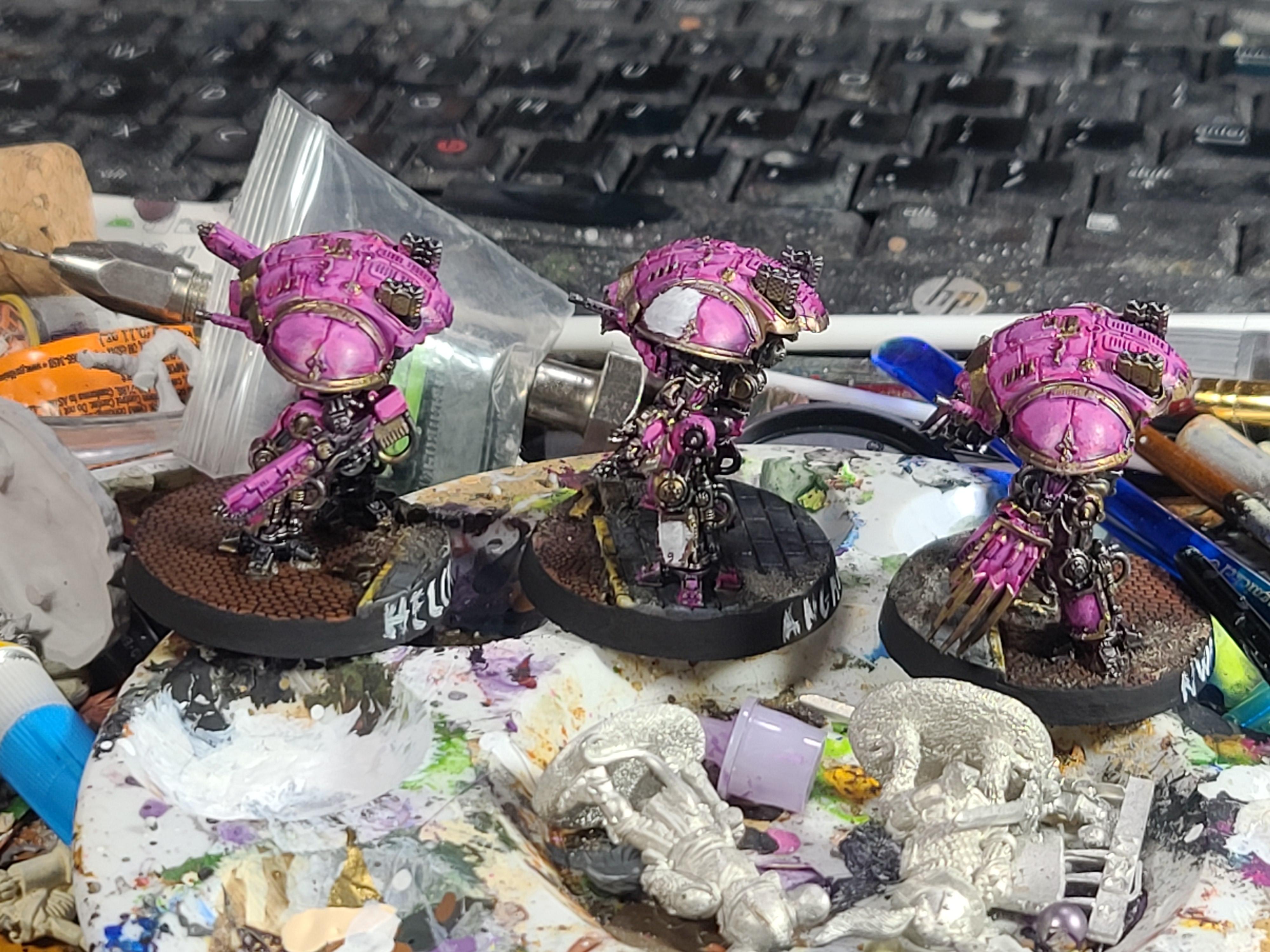 8mm, Adeptus Titanicus, Games Workshop, Knights, Legions Imperialis, Questoris