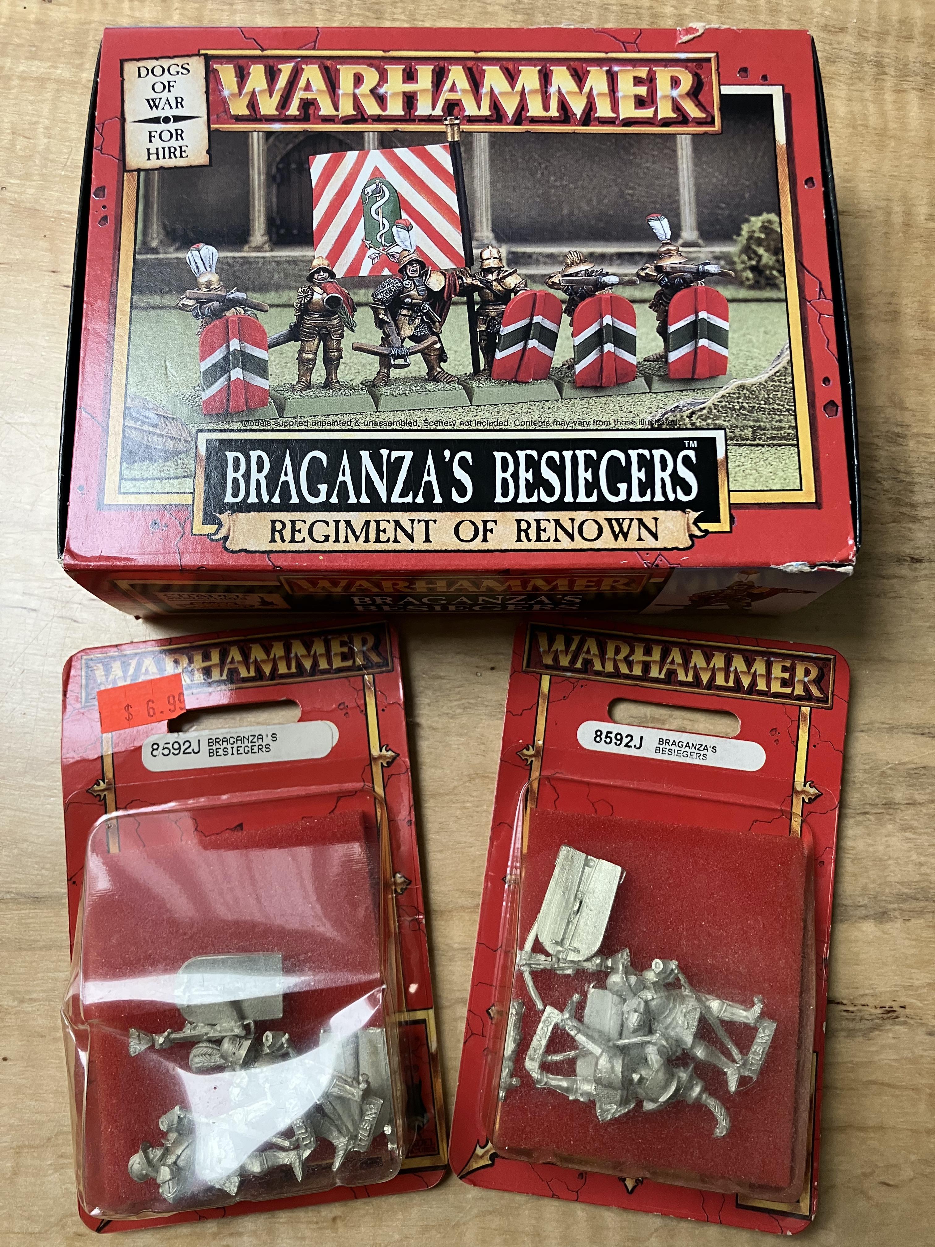 Warhammer Braganza‘s Besiegers Regiment (Gebraucht) in Hergiswil NW für