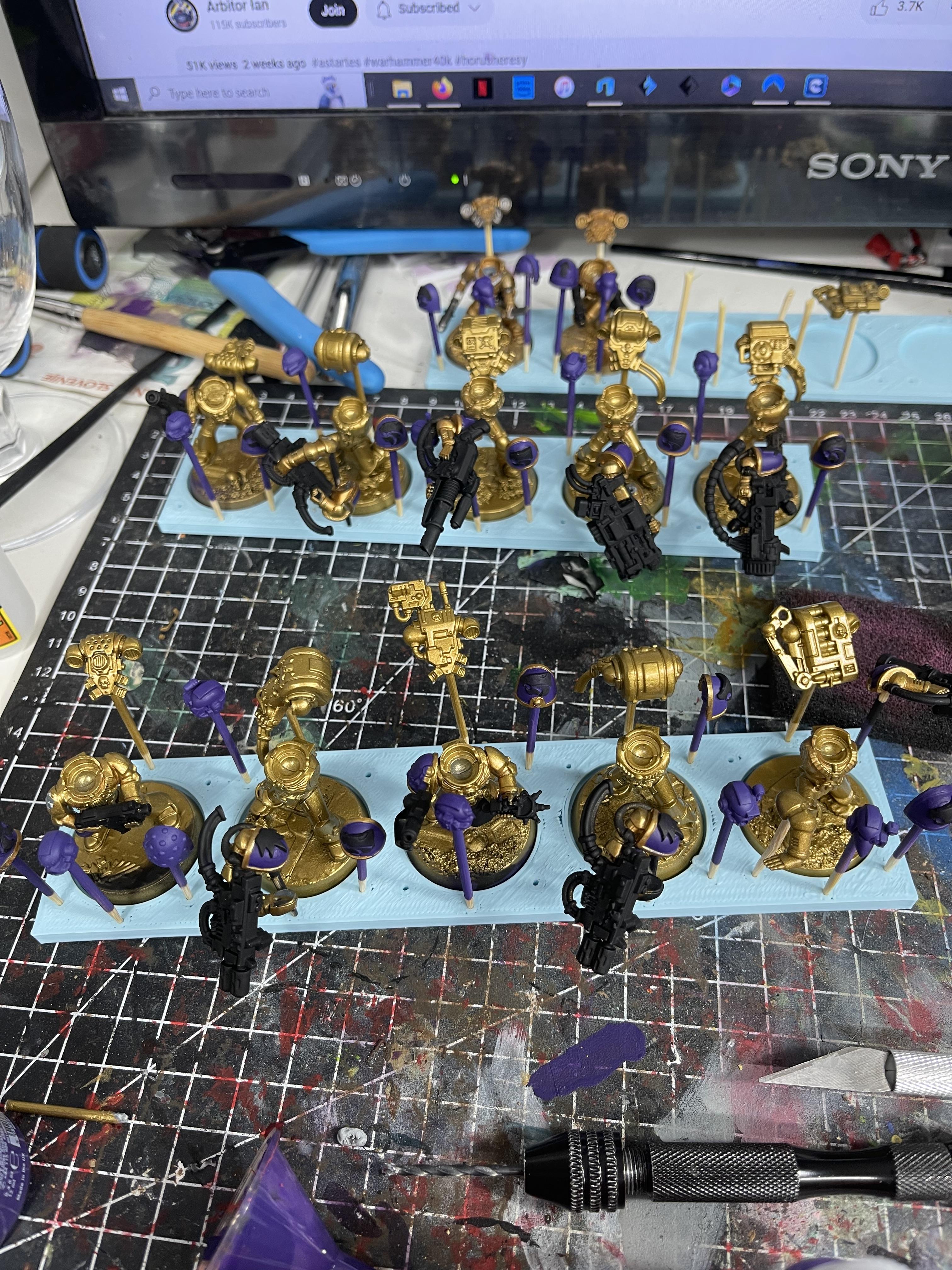 Space Marines, Void Panthers, Warhammer 40,000, Work In Progress
