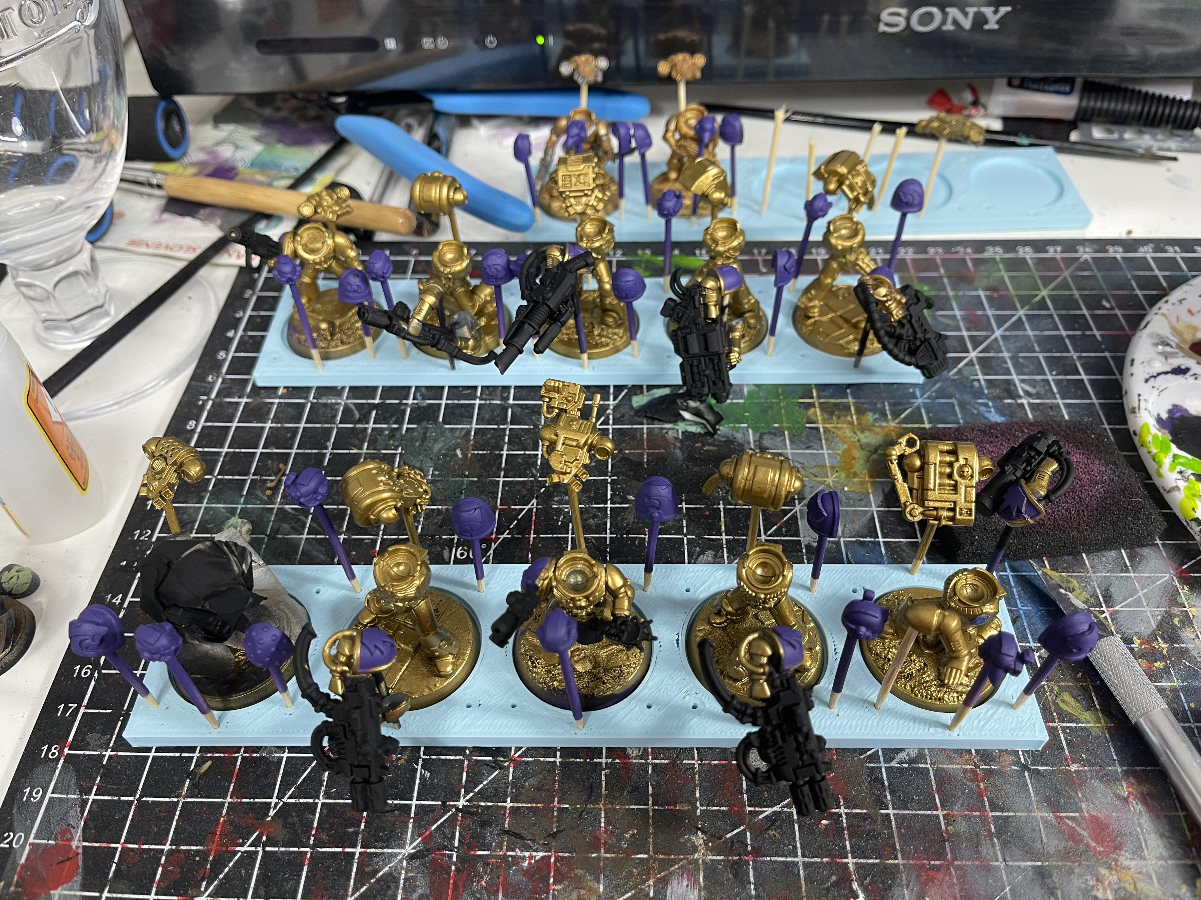 Space Marines, Void Panthers, Warhammer 40,000, Work In Progress