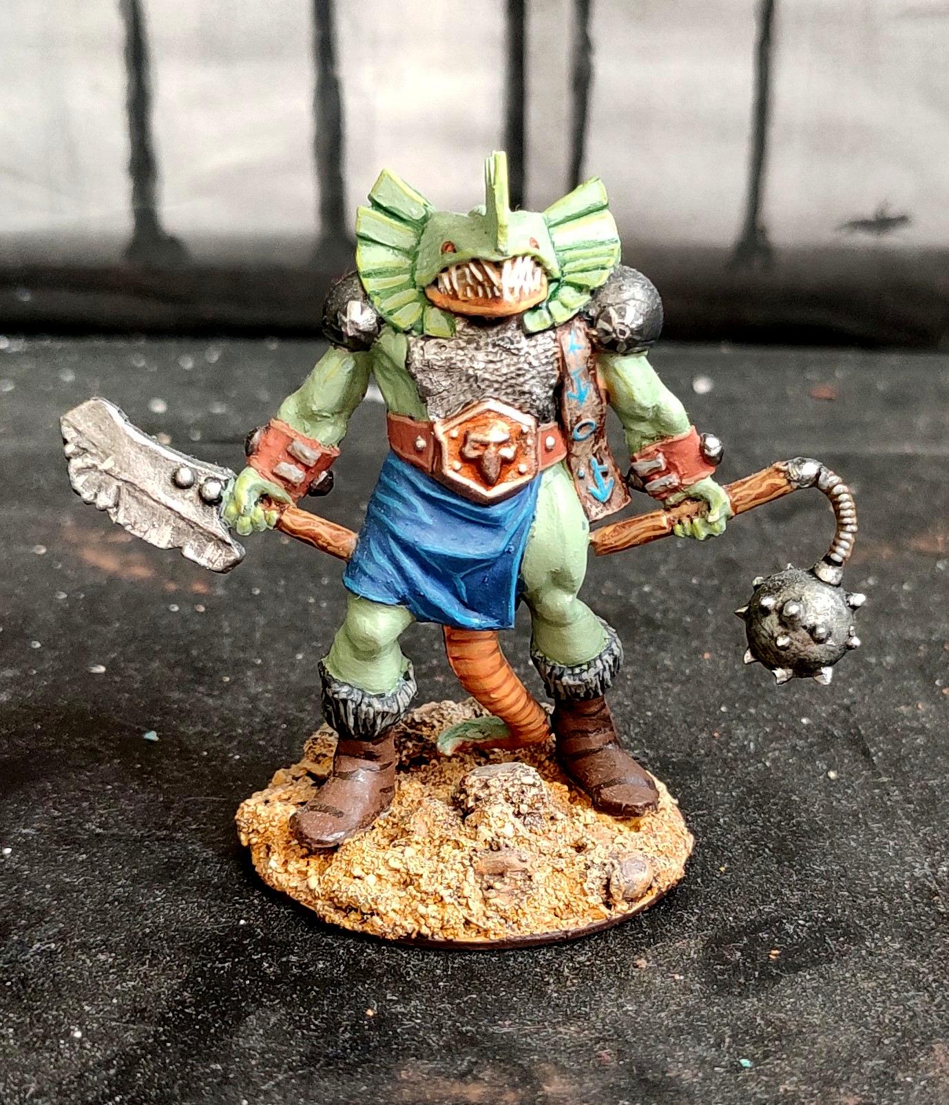 Cleaver, Conversion, Fantasy Battles, Flail, From Russia, Hydra, Infantry, Lizard, Lizardmen, Squad, Technolog, Tehnolog, Warriors