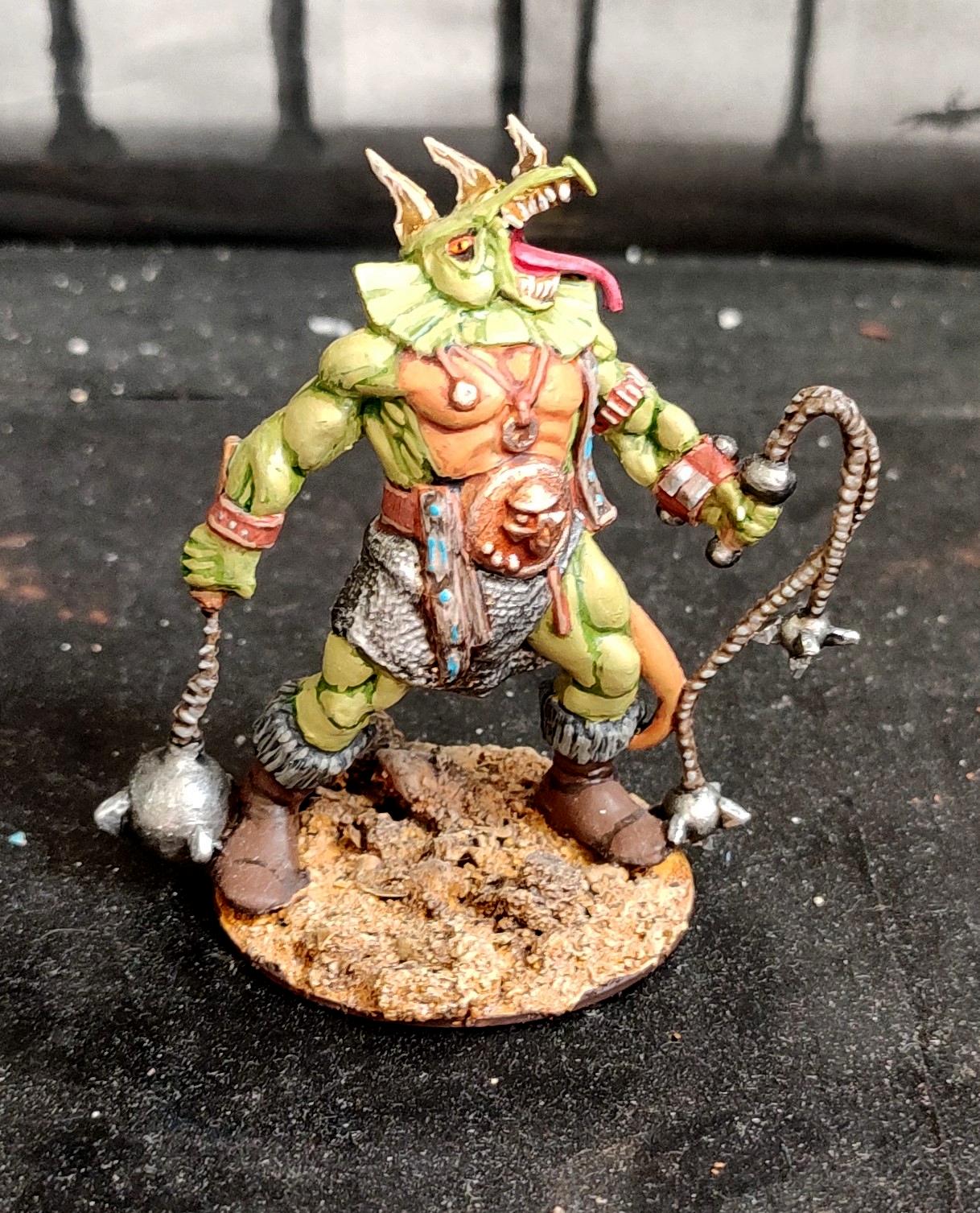 Conversion, Fantasy Battles, Flail, From Russia, Hydra, Infantry, Lizard, Lizardmen, Squad, Technolog, Tehnolog, Warriors