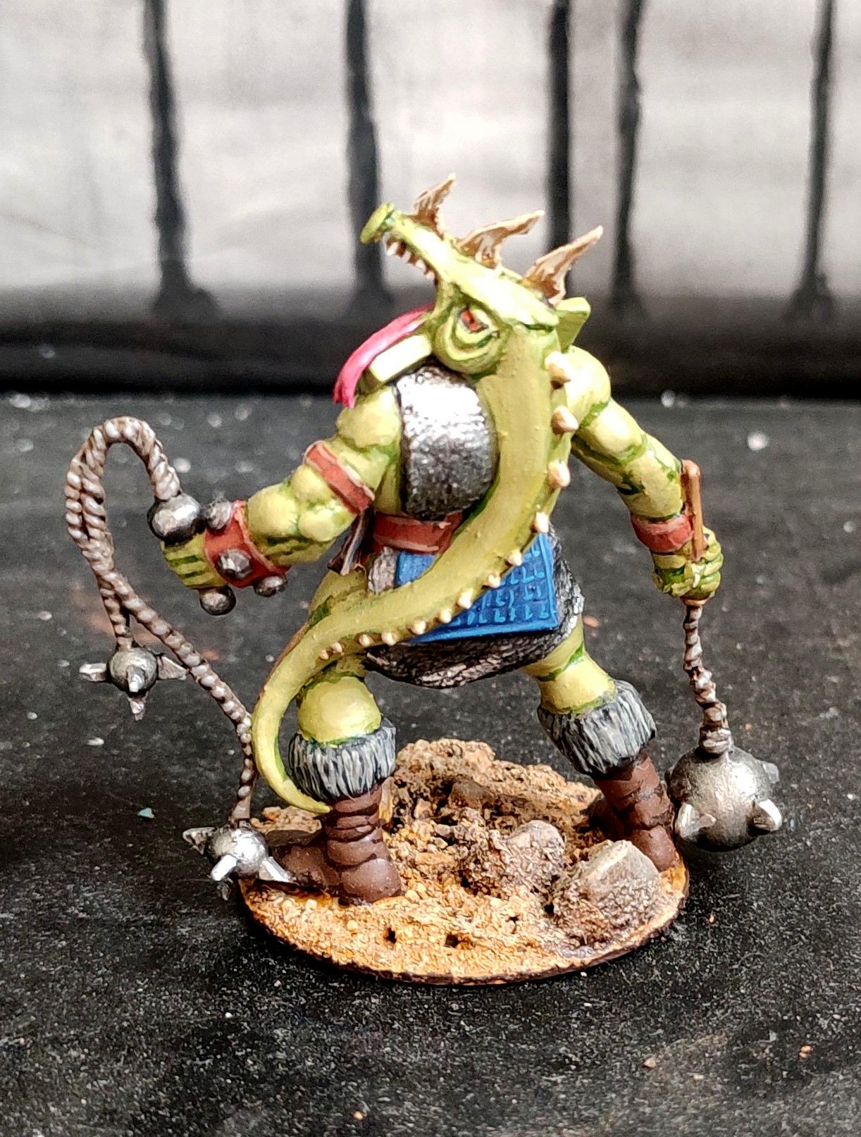 Conversion, Fantasy Battles, Flail, From Russia, Hydra, Infantry, Lizard, Lizardmen, Squad, Technolog, Tehnolog, Warriors