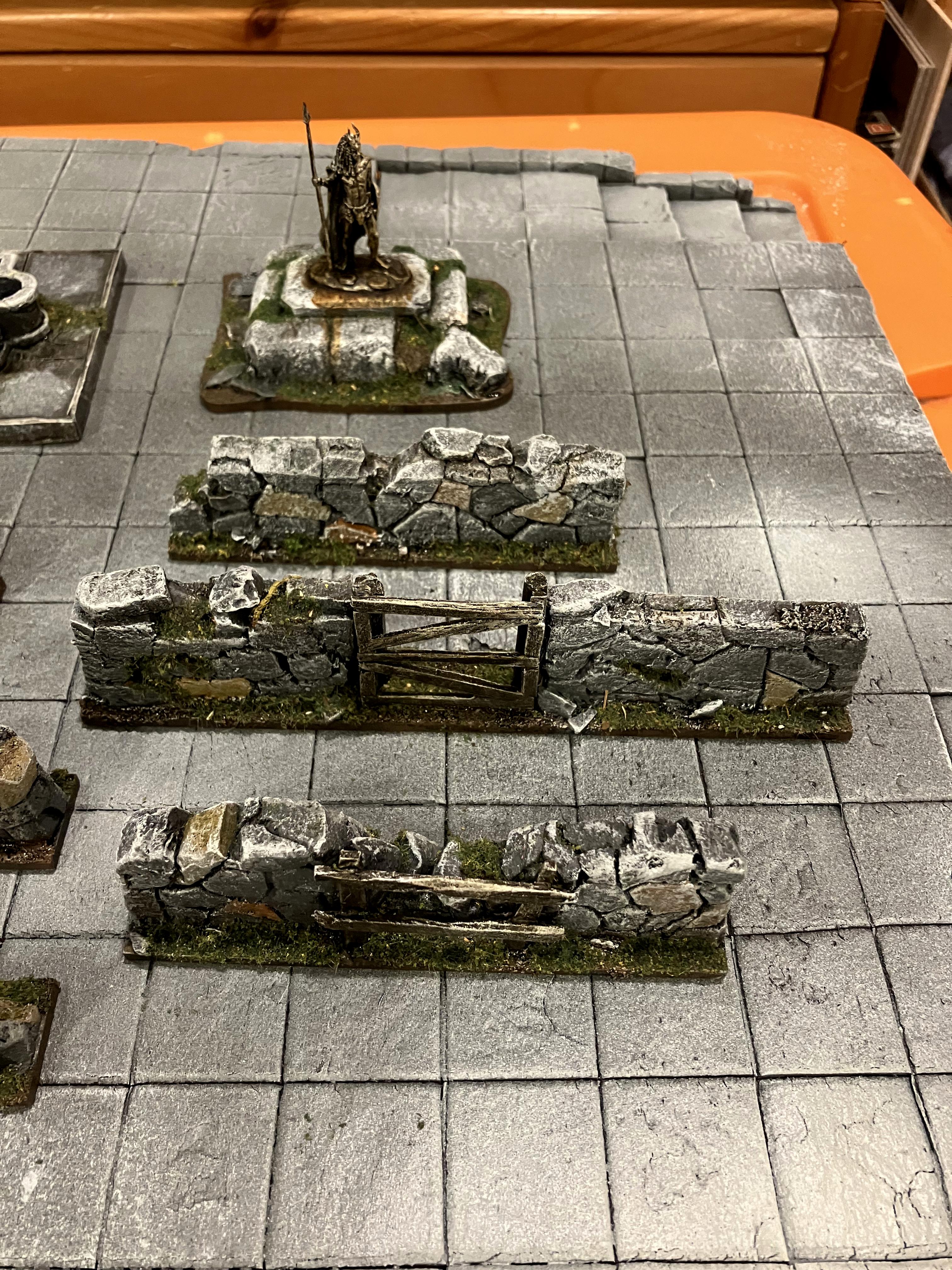 Age Of Sigmar, Details, Kitbash, Marble, Medieval, Mordheim, Painting, Scratch Build, Statue, Terrain, Village, Walls, Warhammer Fantasy