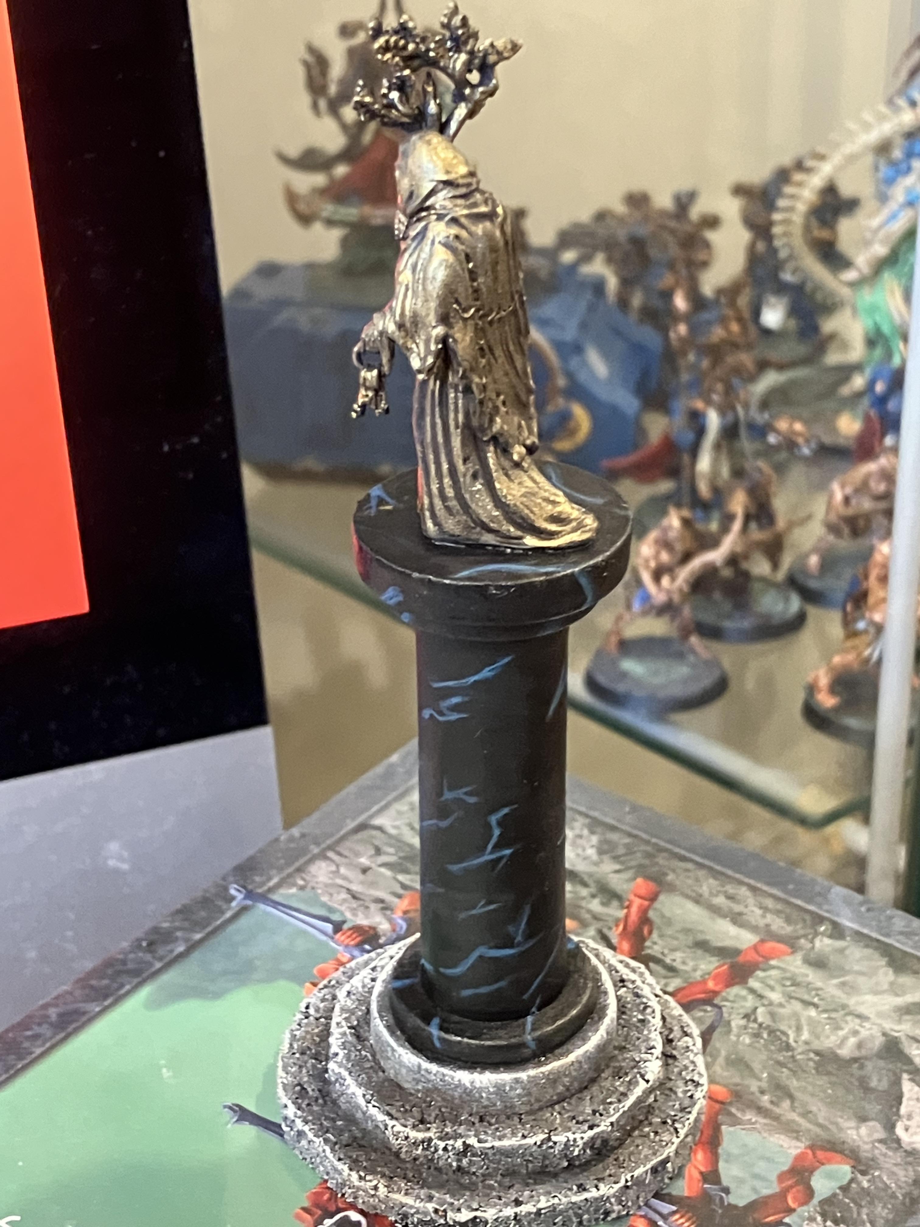 Age Of Sigmar, Details, Kitbash, Marble, Medieval, Mordheim, Painting, Scratch Build, Statue, Terrain, Village, Walls, Warhammer Fantasy