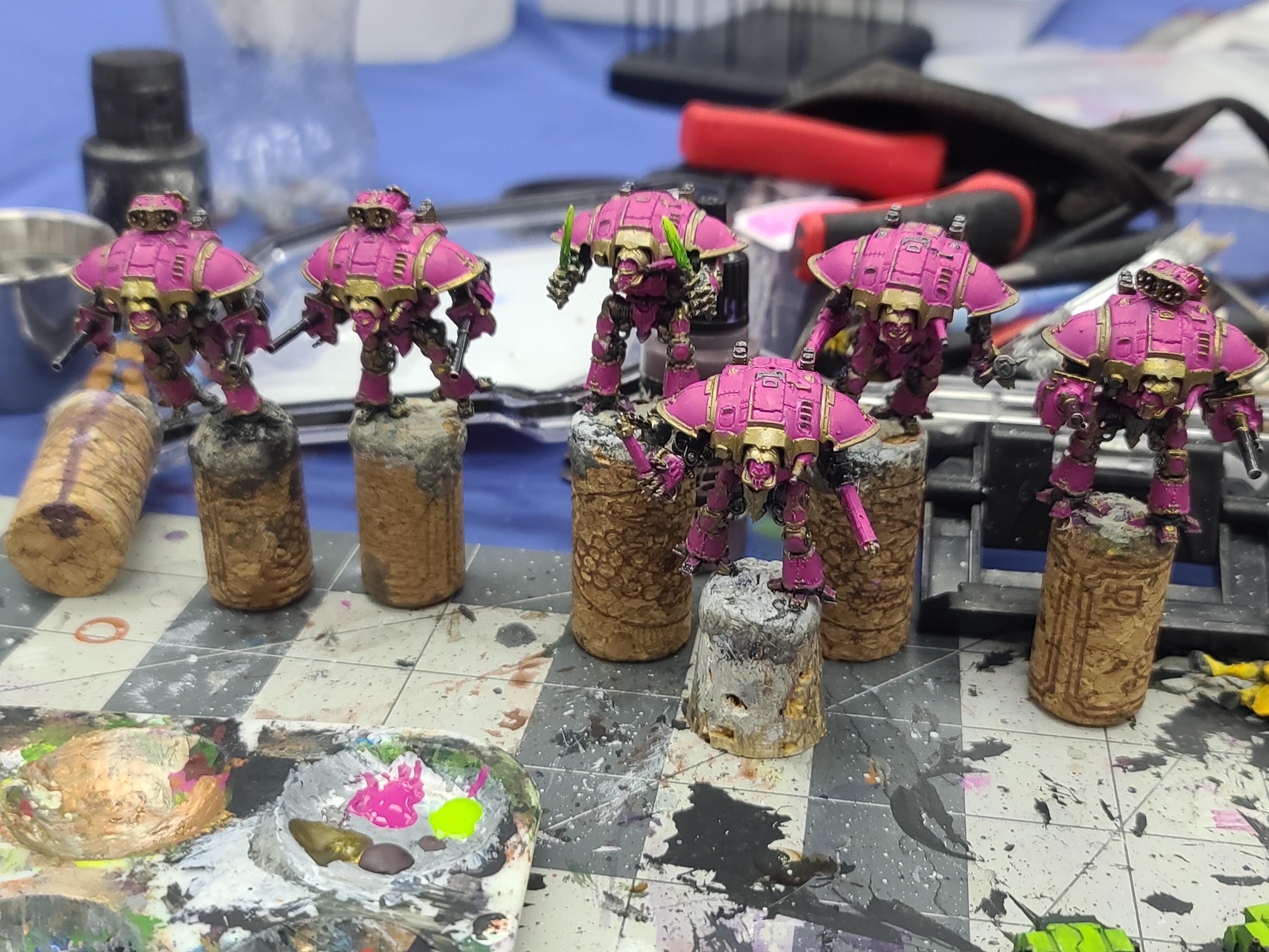 8mm, Adeptus Titanicus, Games Workshop, Knights, Legions Imperialis, Questoris