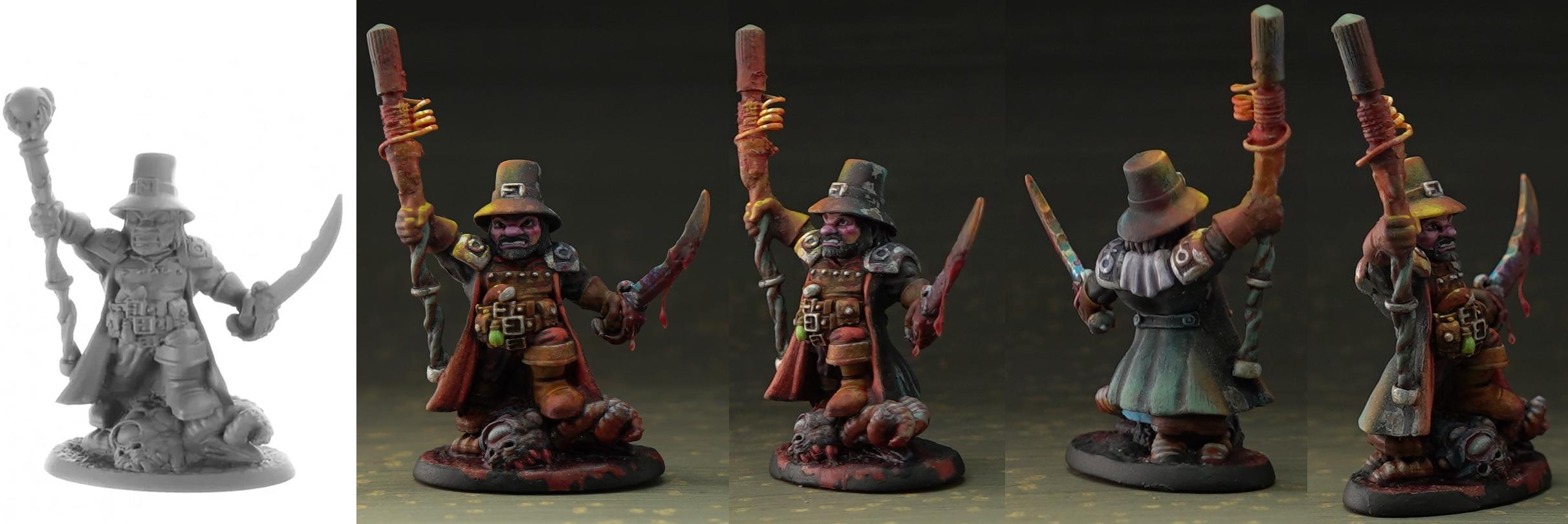 Arkus Harn, Dawi, Dwarves, Reaper, Reaper Bones, Witch Hunters