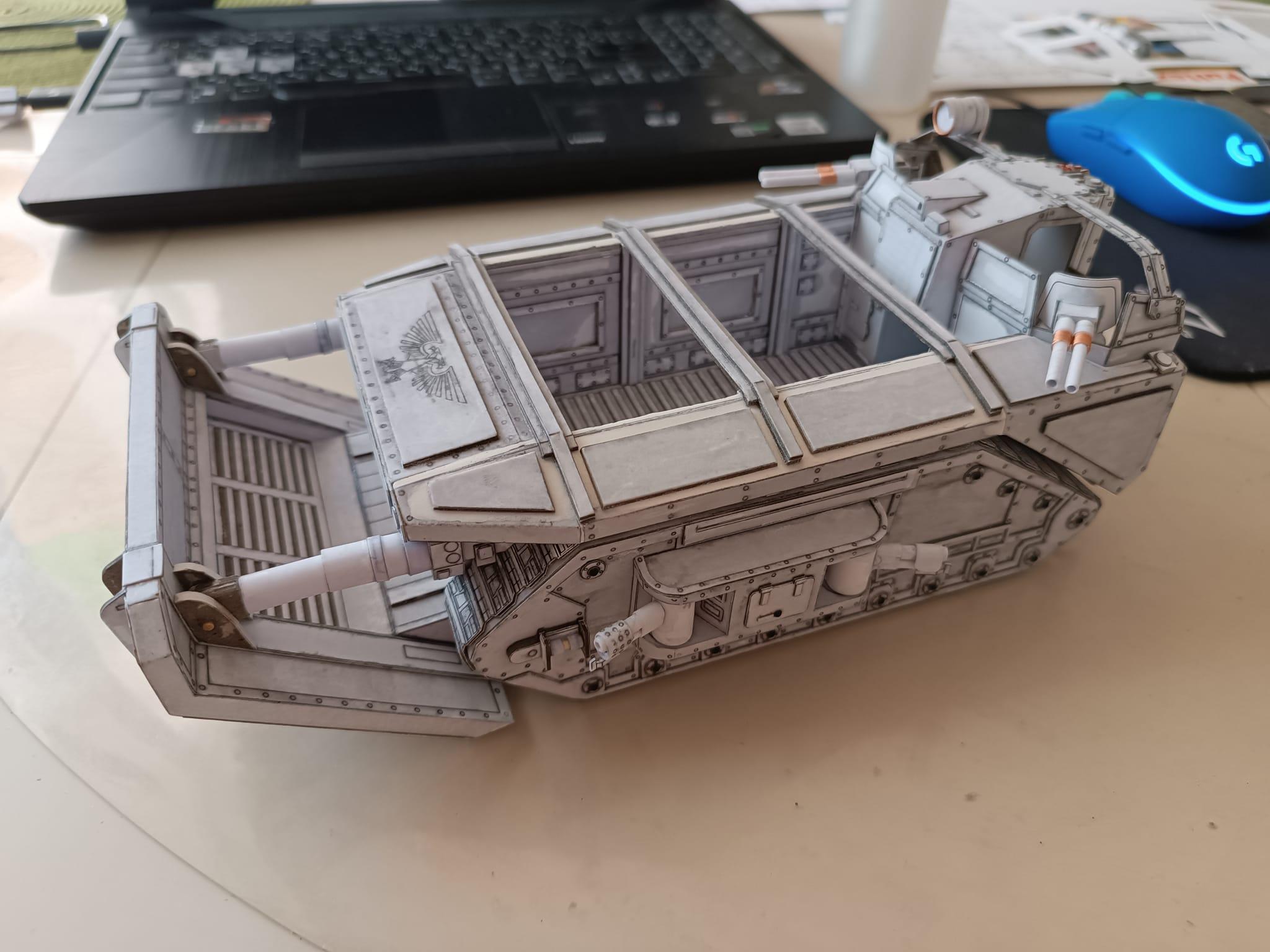 Gorgon, Papercraft, Gorgon armoured assault transport
