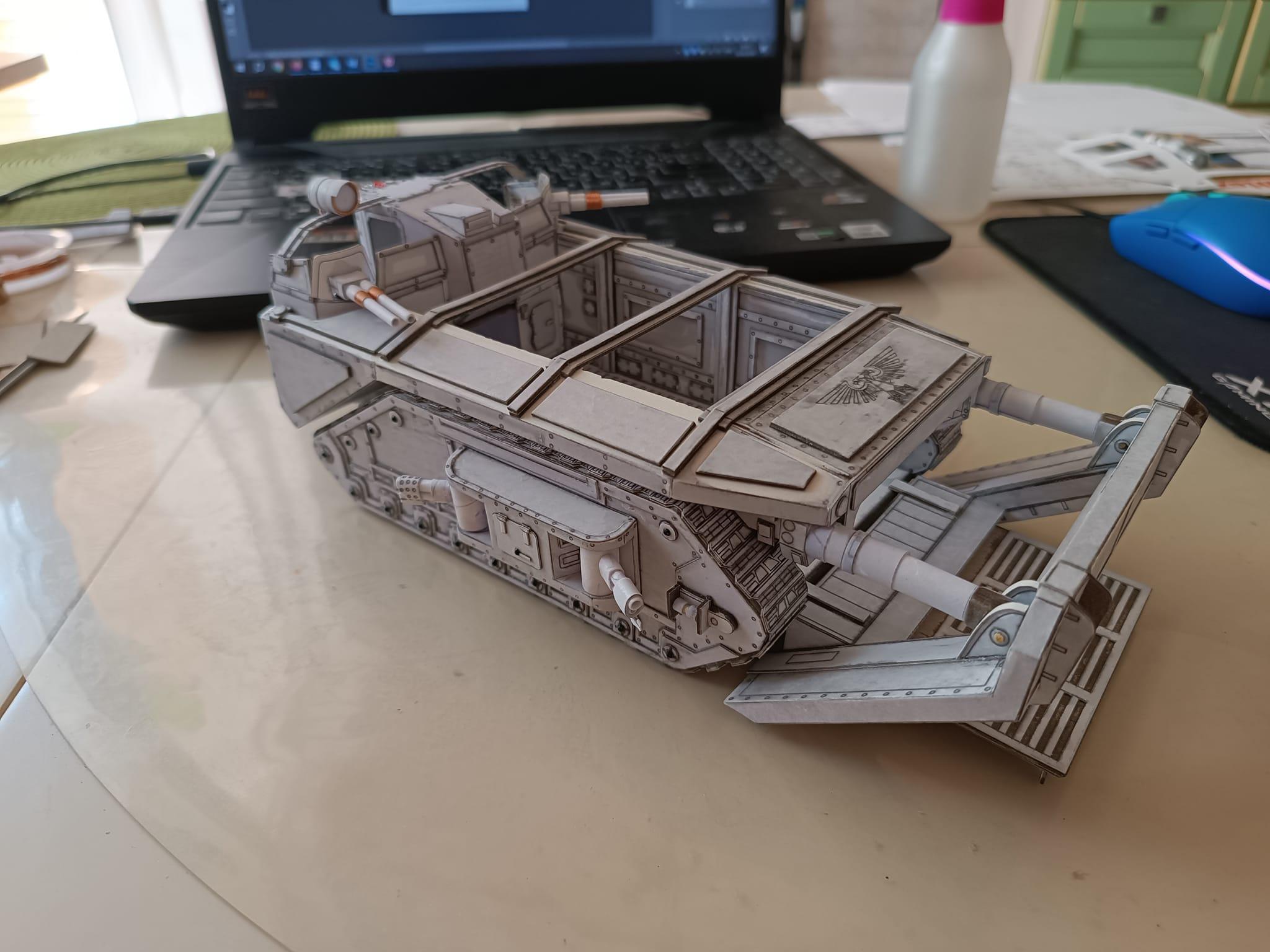 Gorgon, Papercraft, Gorgon armoured assault transport