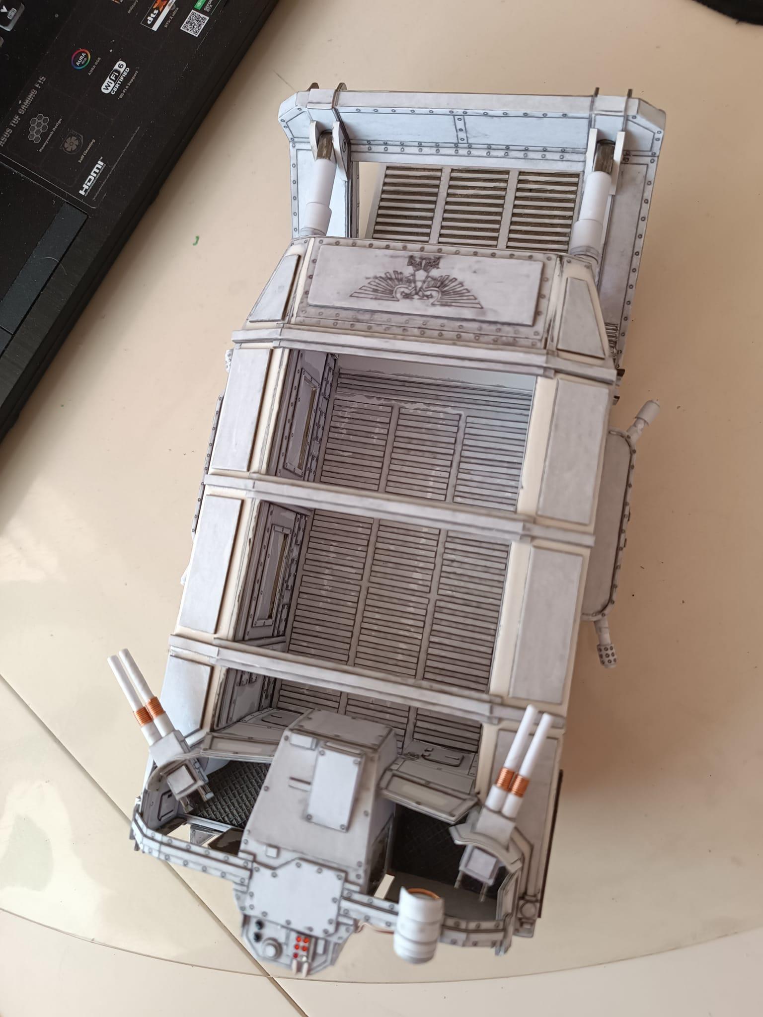 Gorgon, Papercraft, Gorgon armoured assault transport