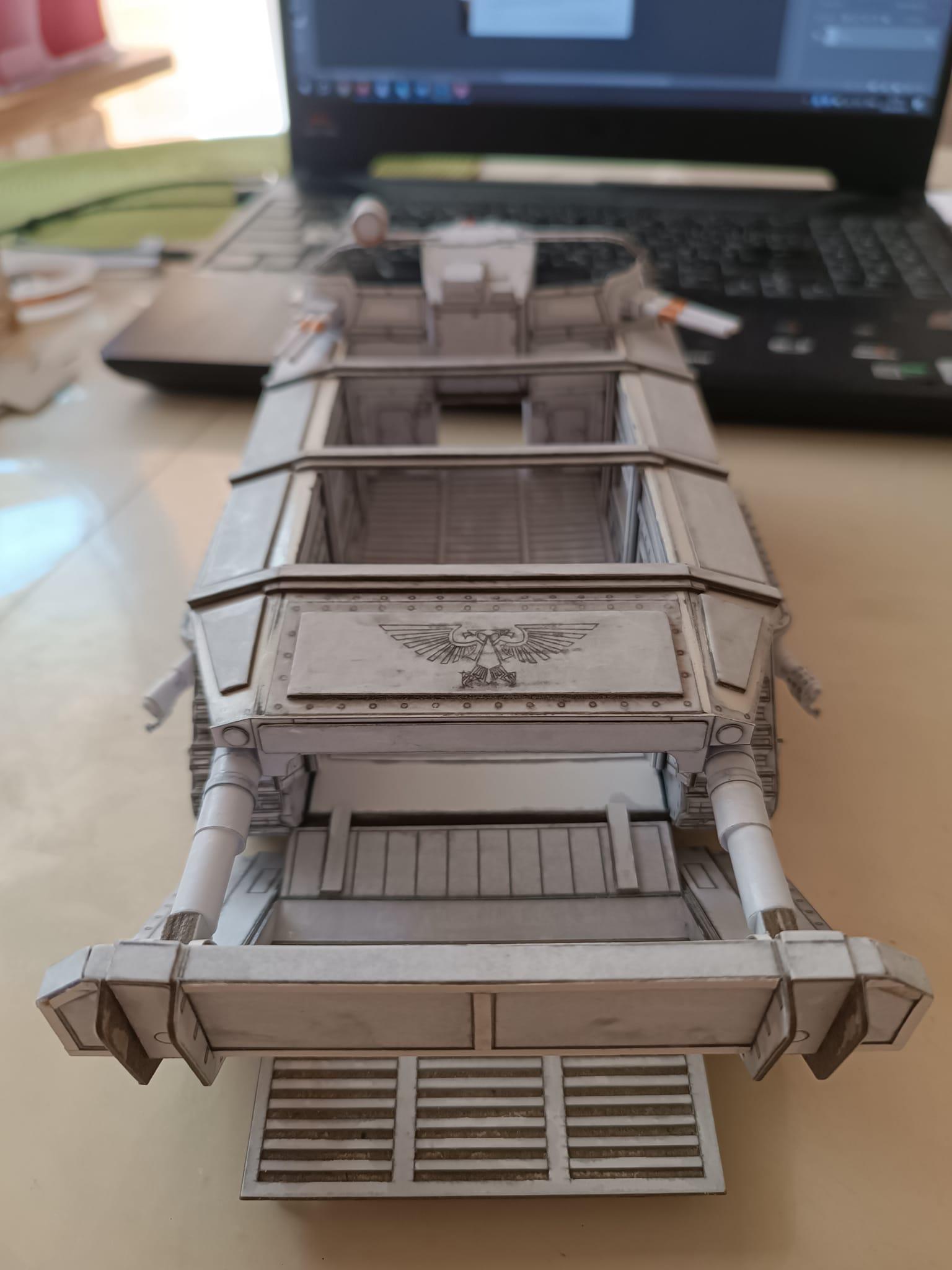 Gorgon, Papercraft, Gorgon armoured assault transport