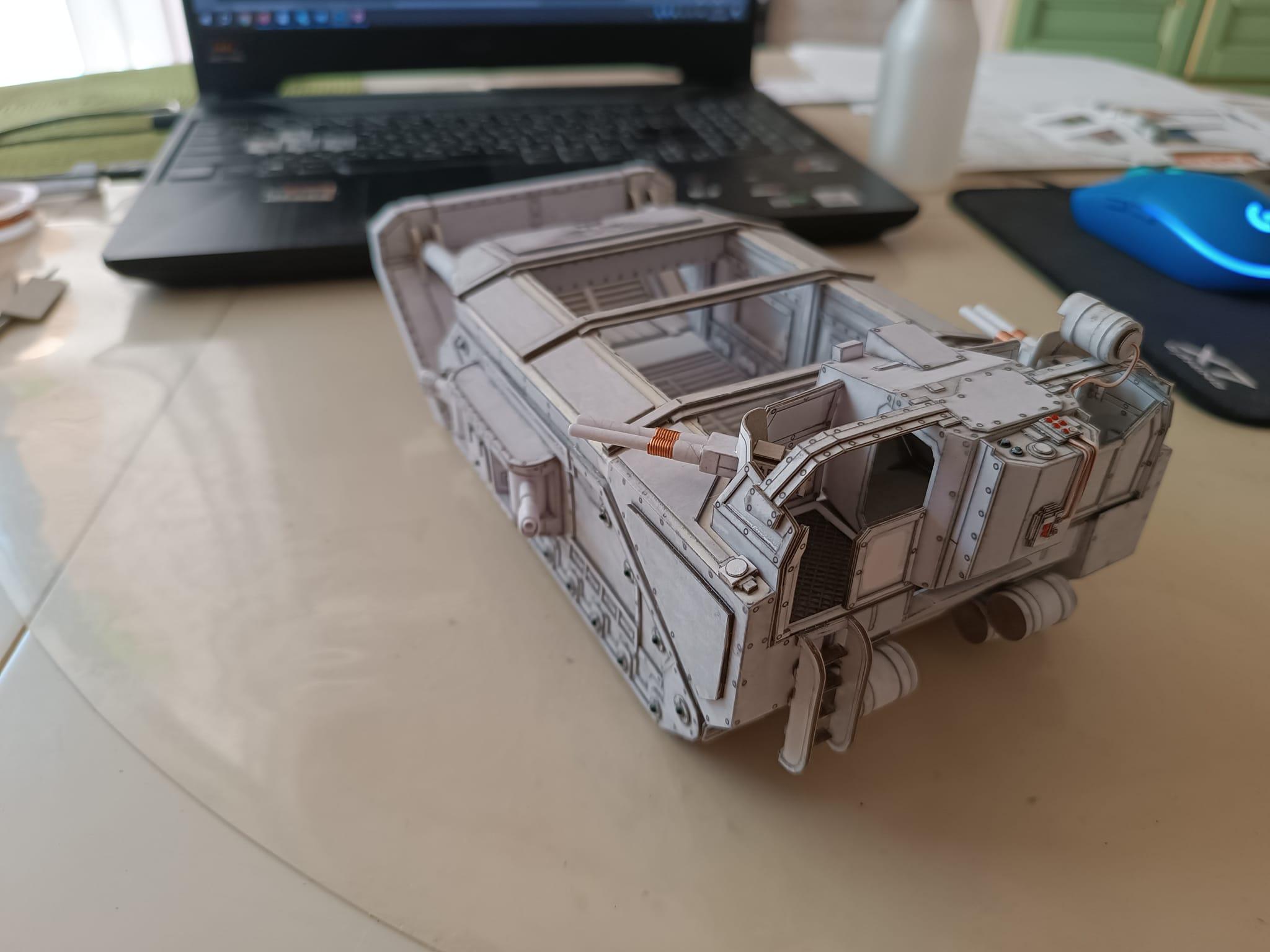 Gorgon, Papercraft, Gorgon armoured assault transport