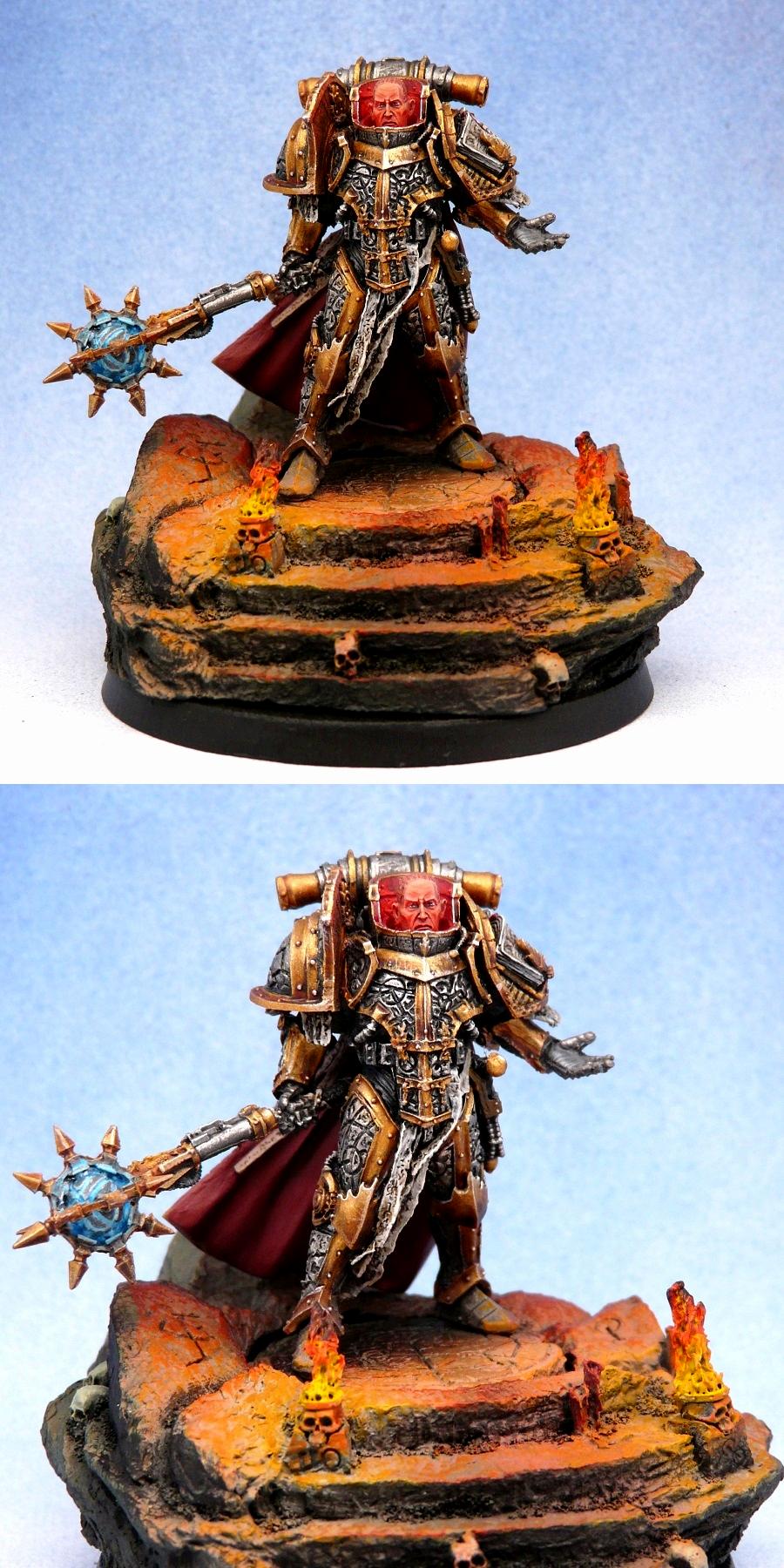 Adeptus Astartes, Hereticus Astartes, Horus Heresy, Lorgar Aurelian, Object Source Lighting, Primarch, Space Marines, The Horus Heresy, Word Bearers