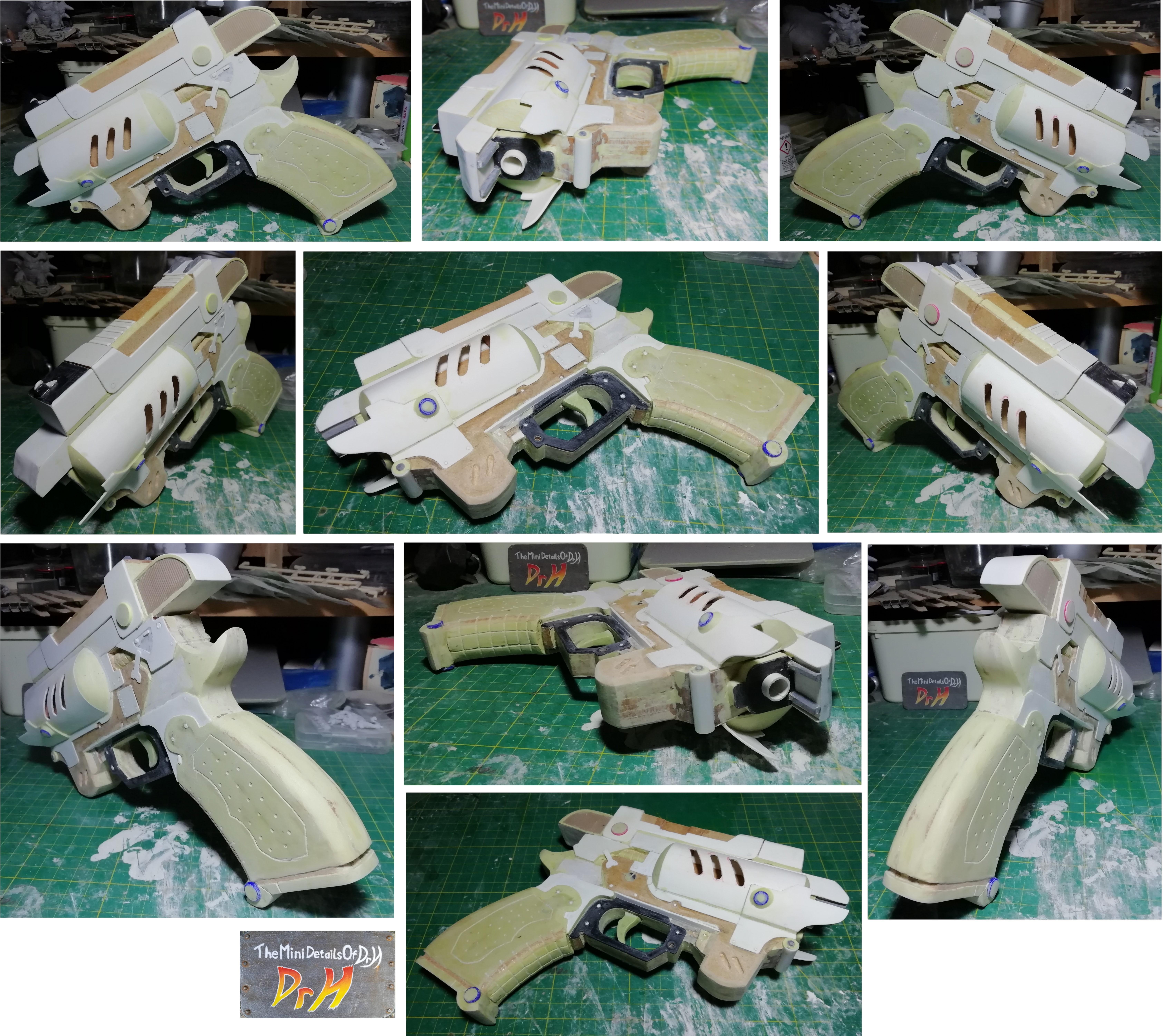 Spacer's Choice pistol prop replica wip