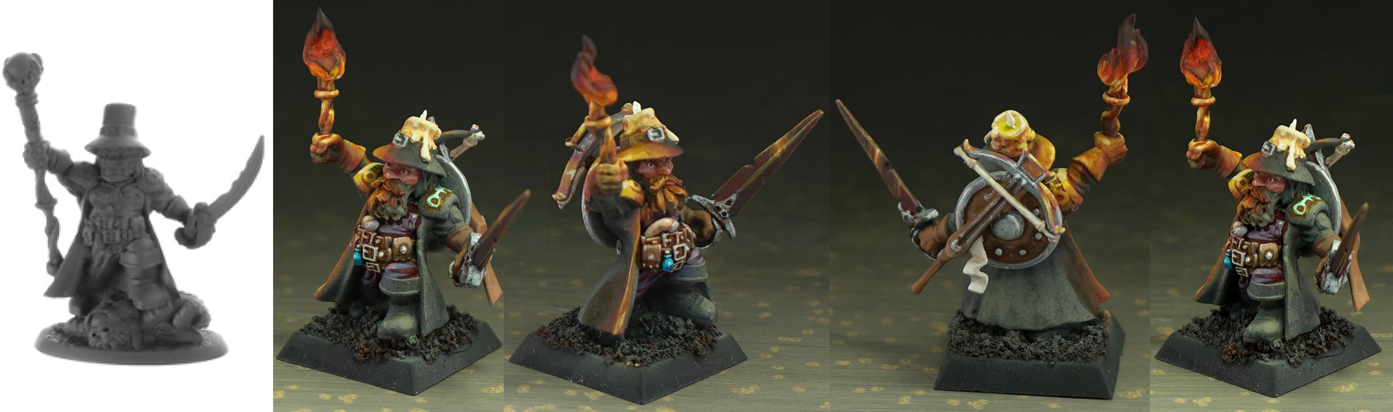 Arkus Harn, Conversion, Dawi, Dwarves, Halflings, Reaper, Reaper Bones, Witch Hunters