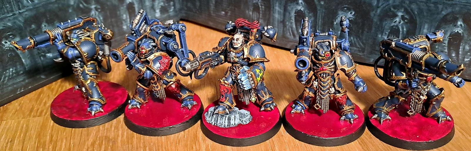 Chaos Space Marines, Havocs, Night Lords, Warhammer 40,000