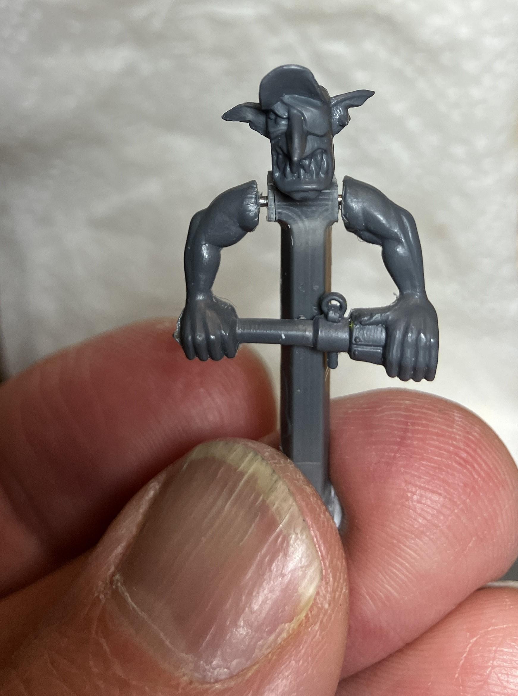 Armature, Greenstuff, Gretchin, Orks, Scratch Build, Sculpting, Warhammer 40,000