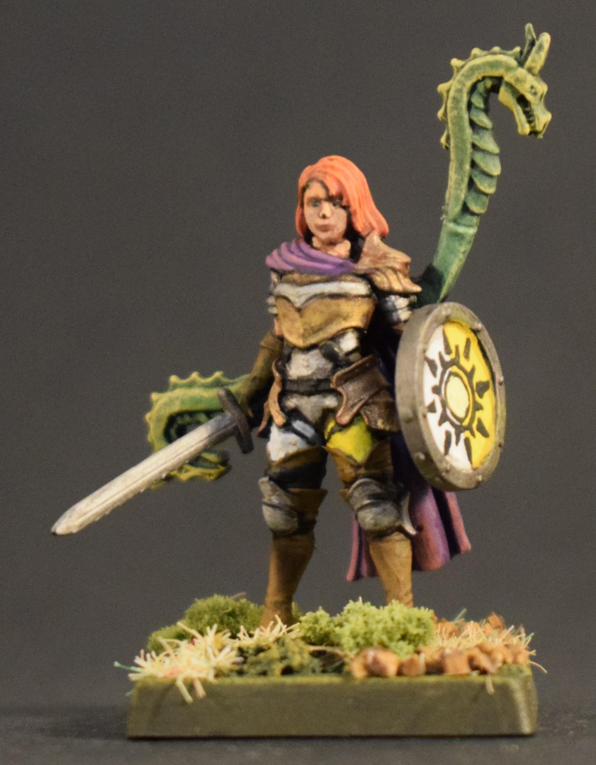 Captain, Dragon Bow, Empire, Female, Hero, Old World, Warhammer Fantasy