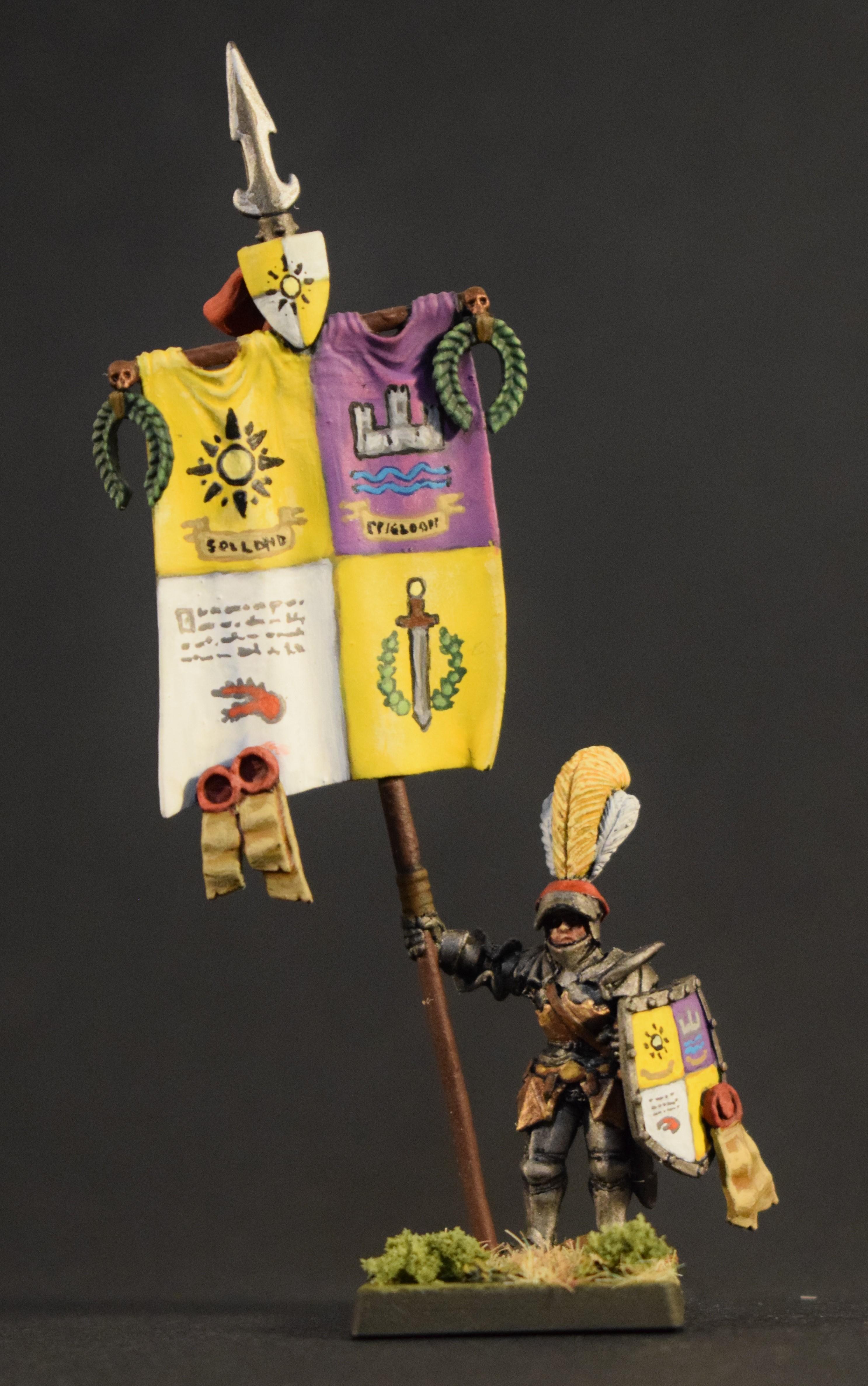 Battle Standard, Empire, Hero, Old World, Solland, Warhammer Fantasy