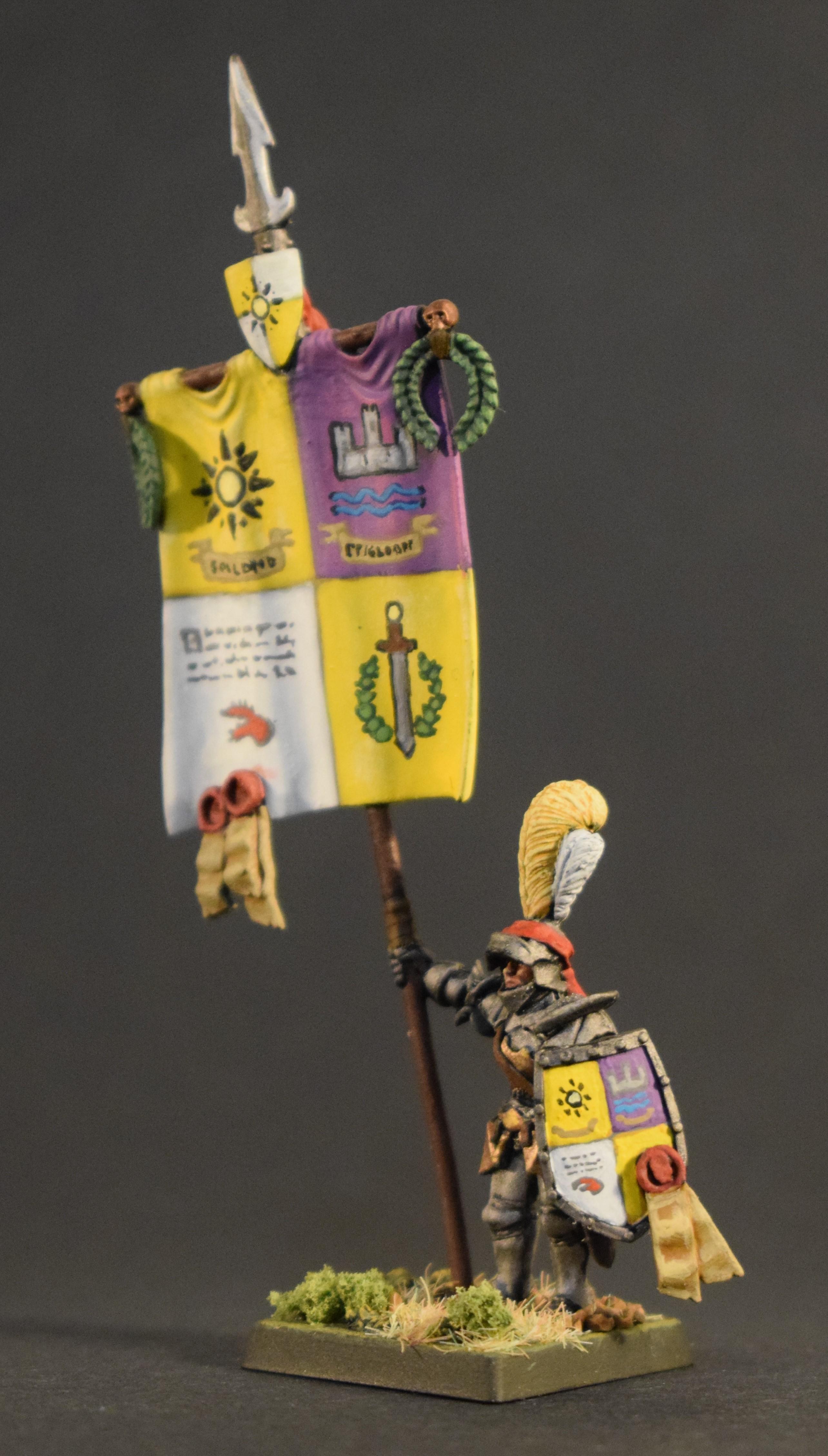 Battle Standard, Empire, Hero, Old World, Solland, Warhammer Fantasy