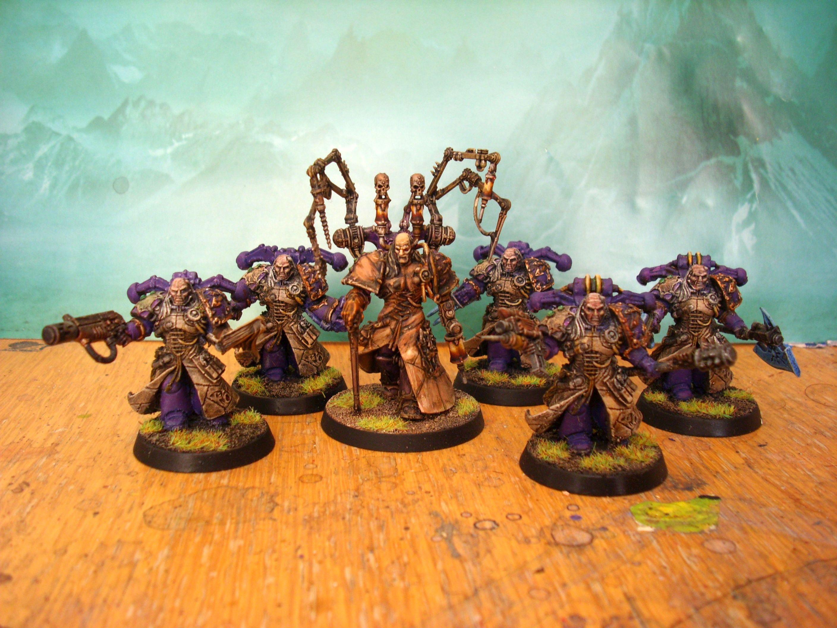 Chaos, Chaos Space Marines, Conversion, Fabius Bile, Games Workshop, Homo Novus, Lost And The Damned, New Men, Warhammer 40,000