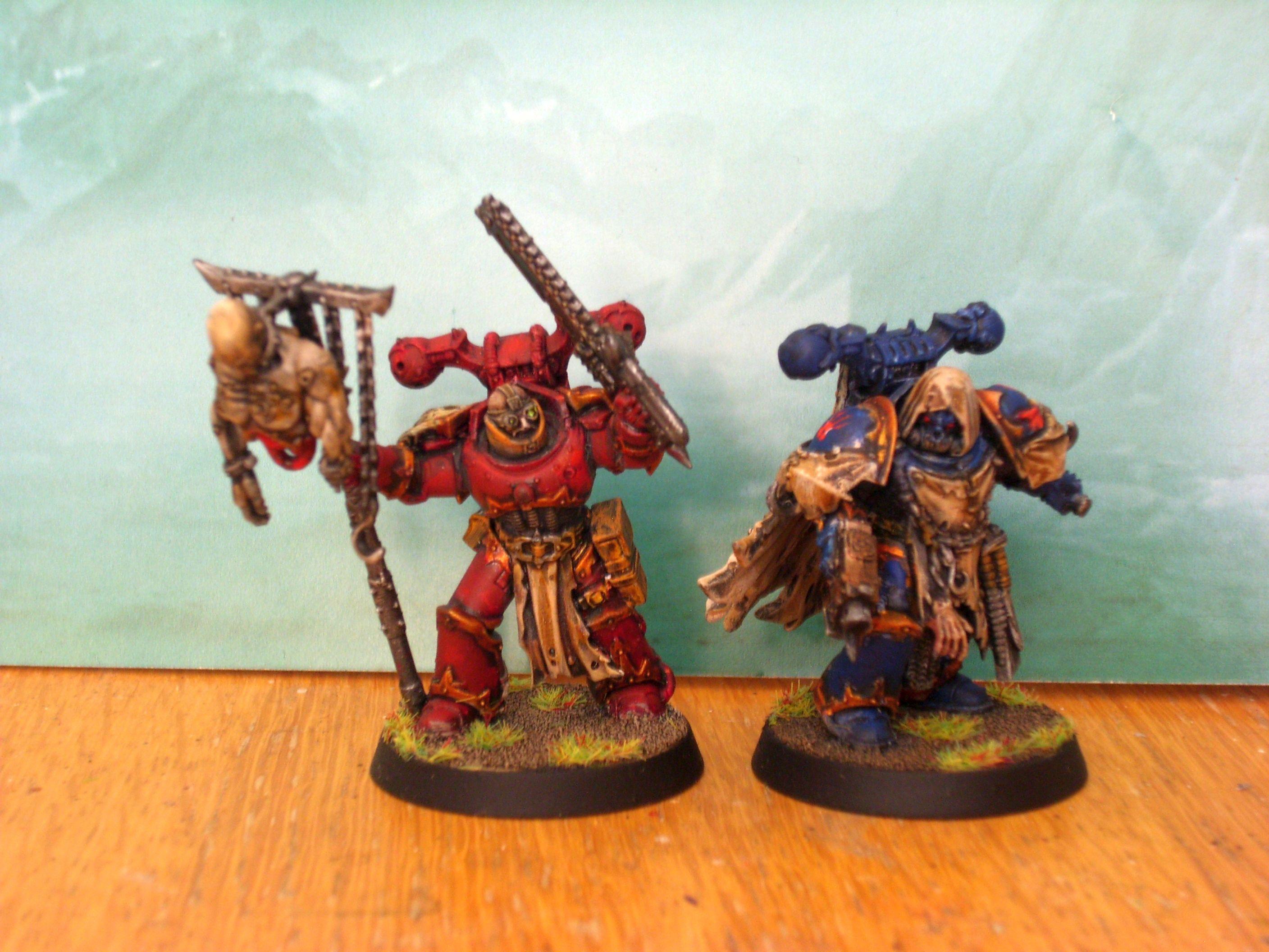 Chaos, Chaos Space Marines, Conversion, Fabius Bile, Games Workshop, Homo Novus, Lost And The Damned, New Men, Warhammer 40,000