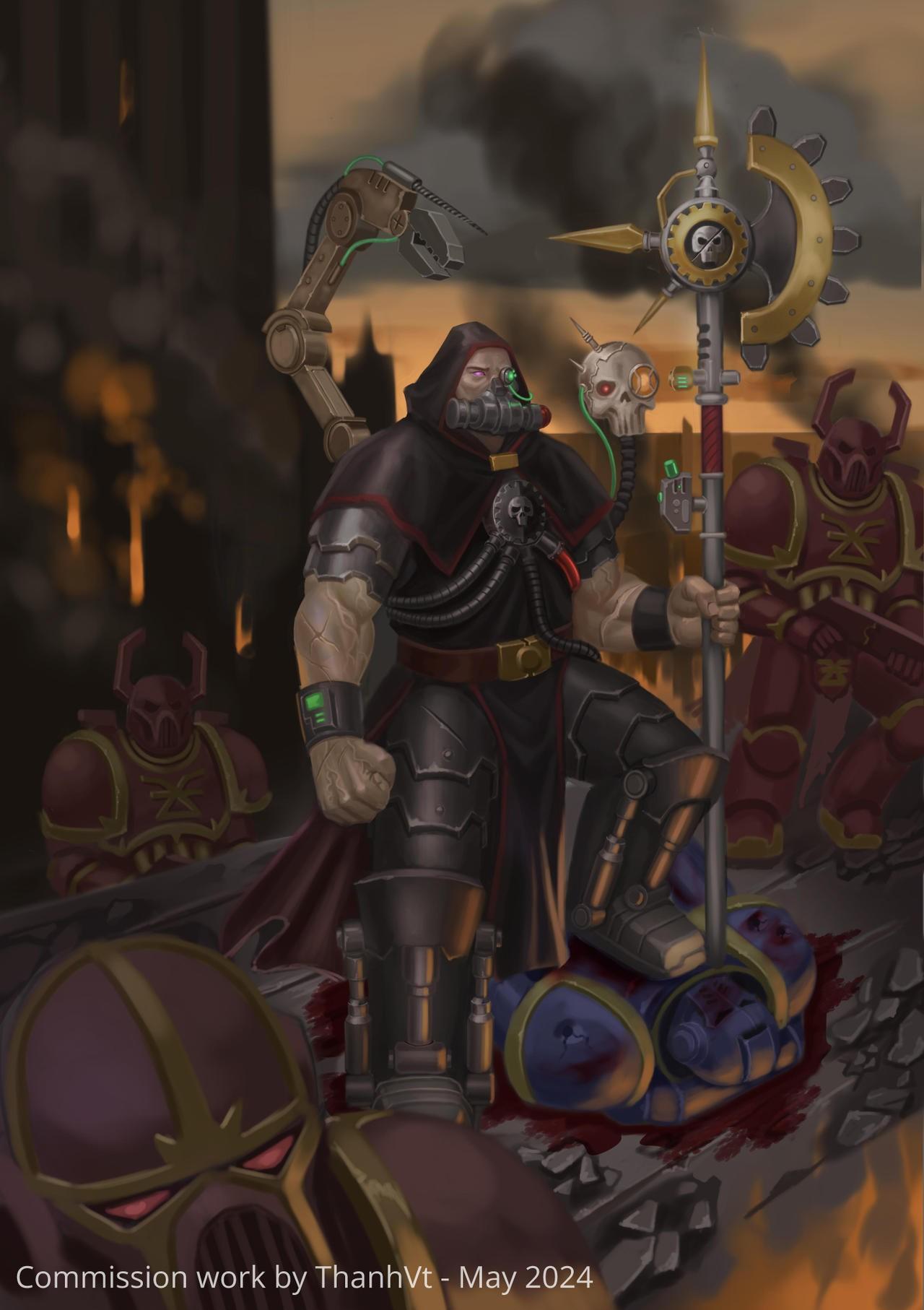 Adeptus, Mechanicus, Callex S-C H8U/Q5R Enginseer Explorator