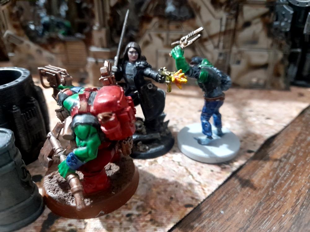 Attelus, Battle, Fight, Five Parsecs From Home, Minis, Secret War, Single Player, Skirmish