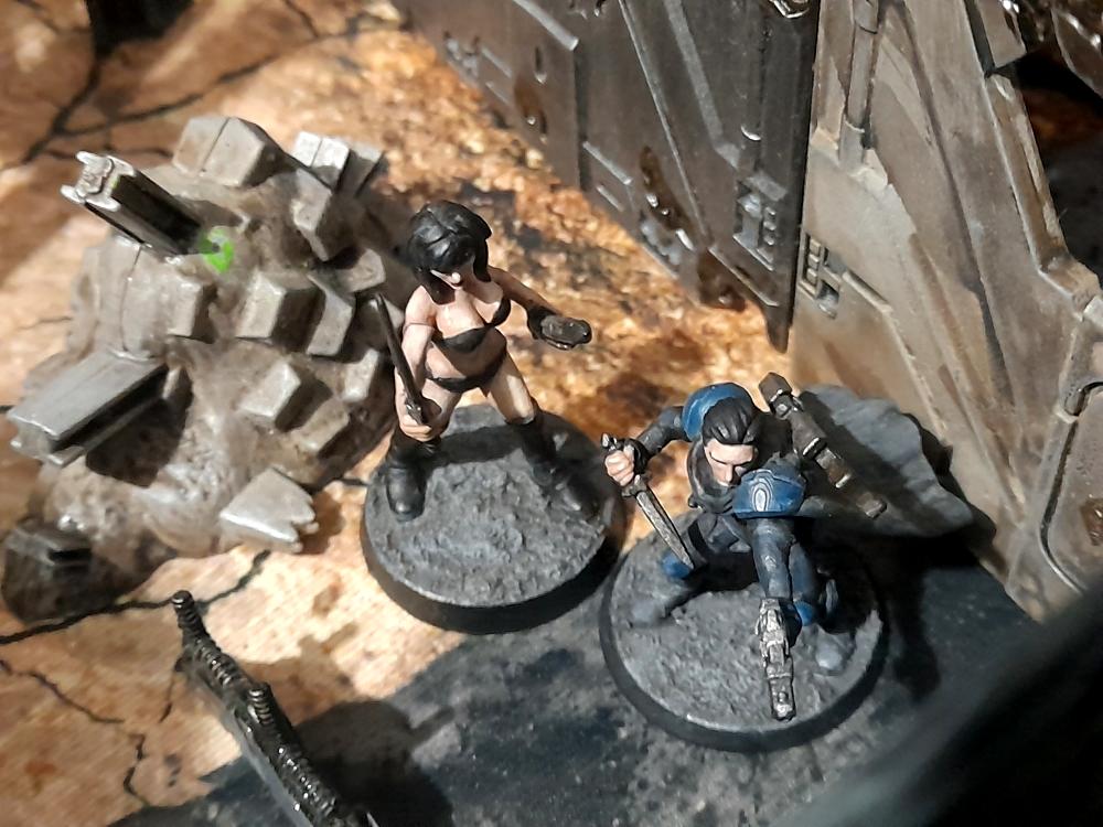 Attelus, Battle, Fight, Five Parsecs From Home, Minis, Secret War, Single Player, Skirmish