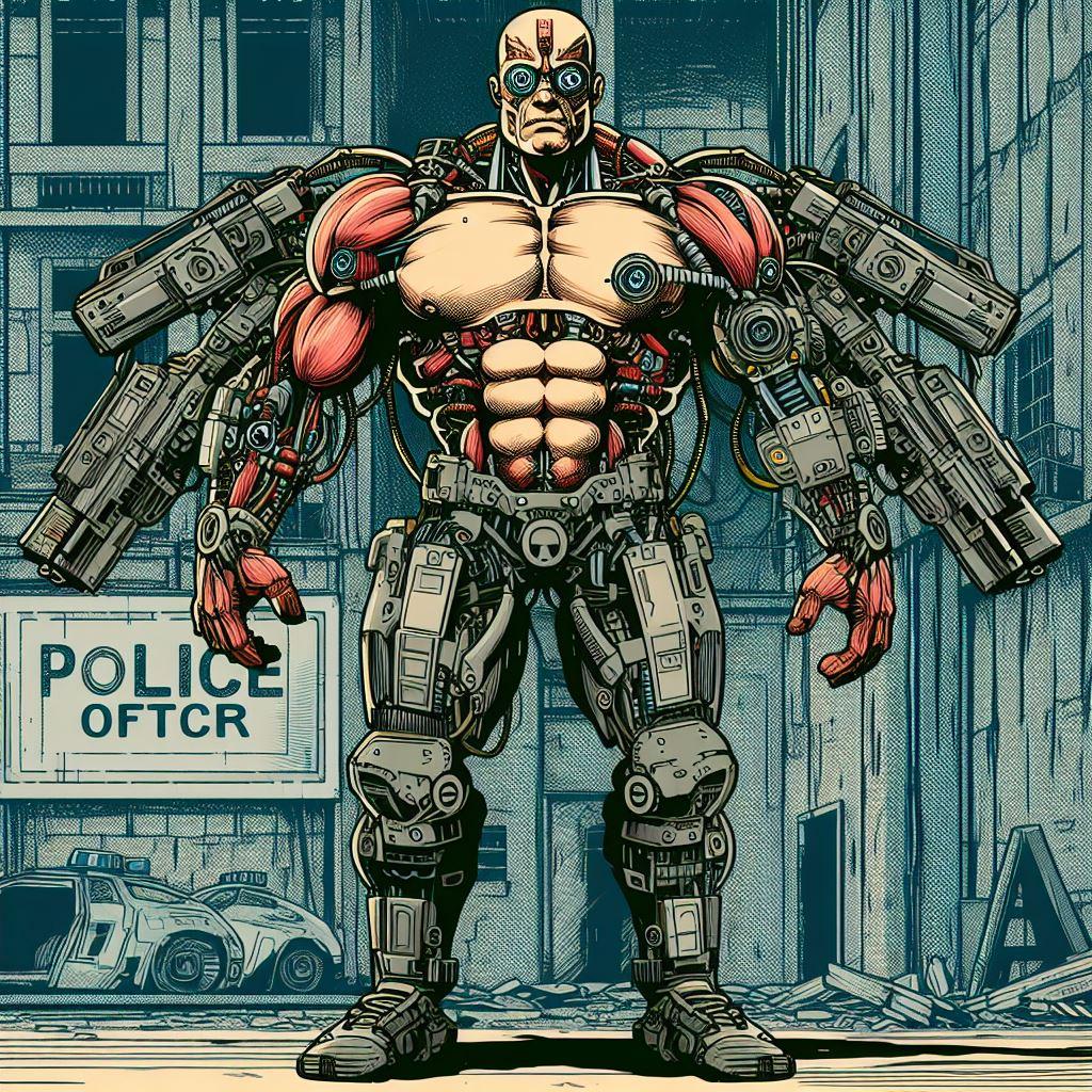 2025, Ai Generated, Cyberpunk, Nypd, Retro Review