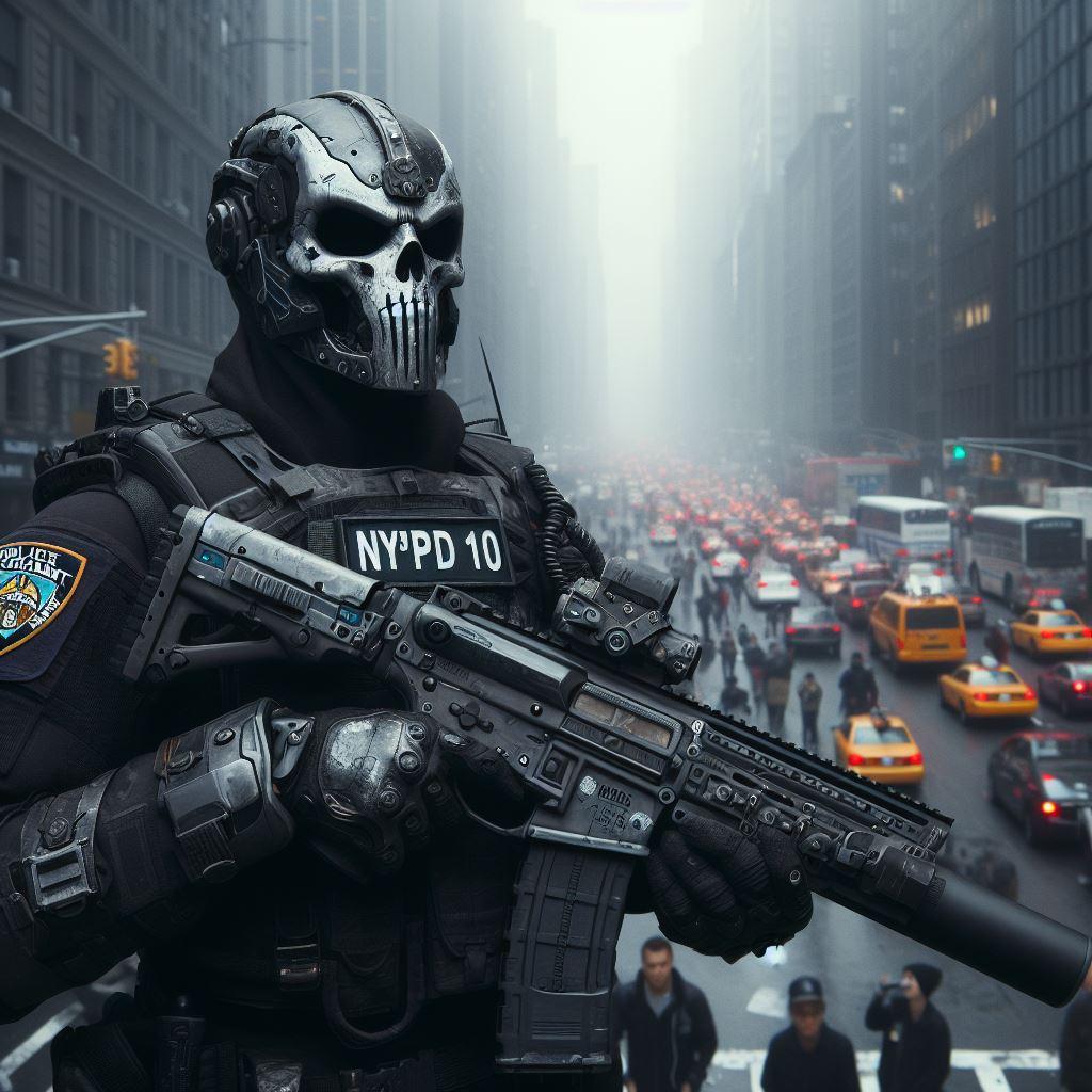 2025, Ai Generated, Cyberpunk, Nypd, Retro Review