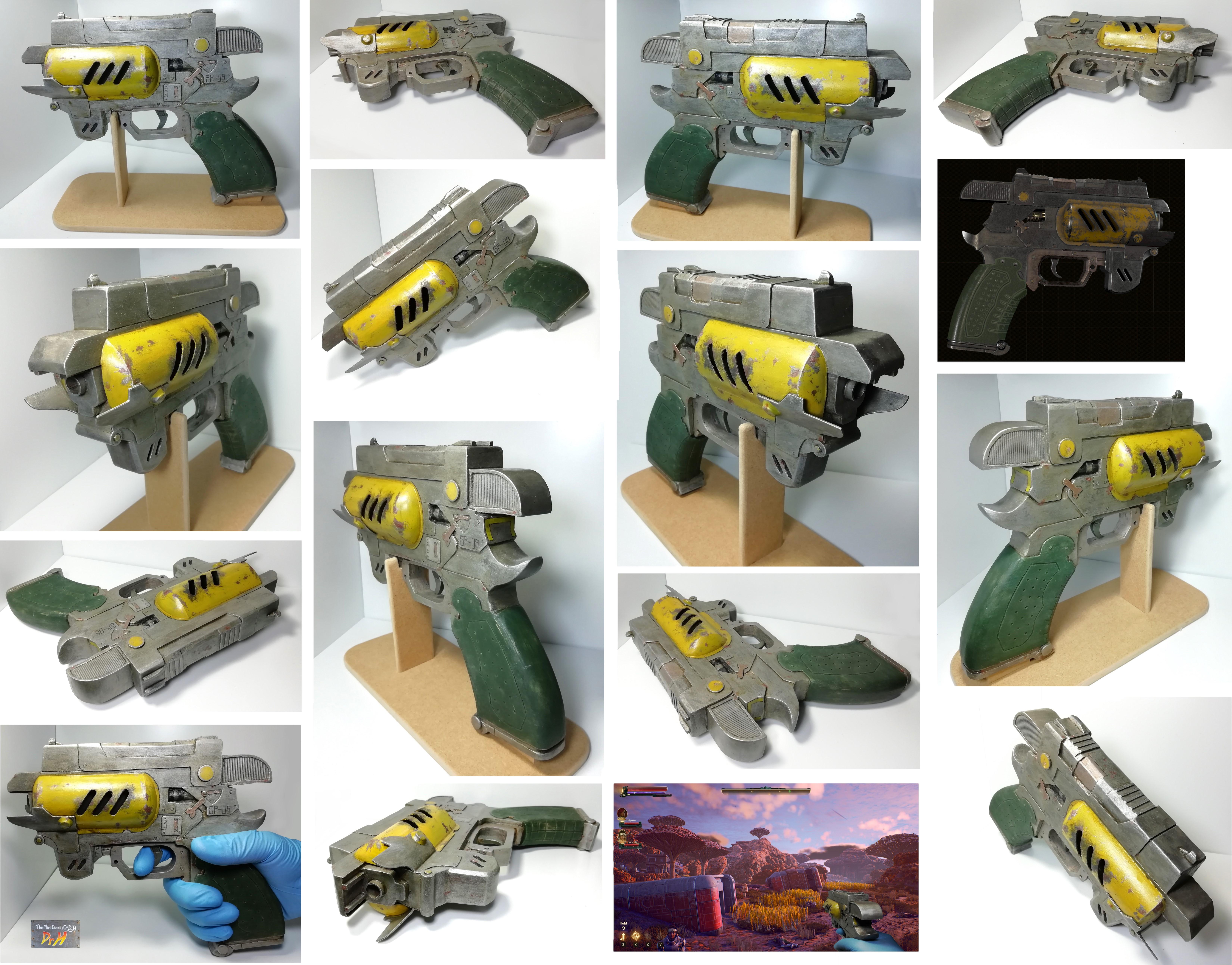 The Outer Worlds Pistol prop replica