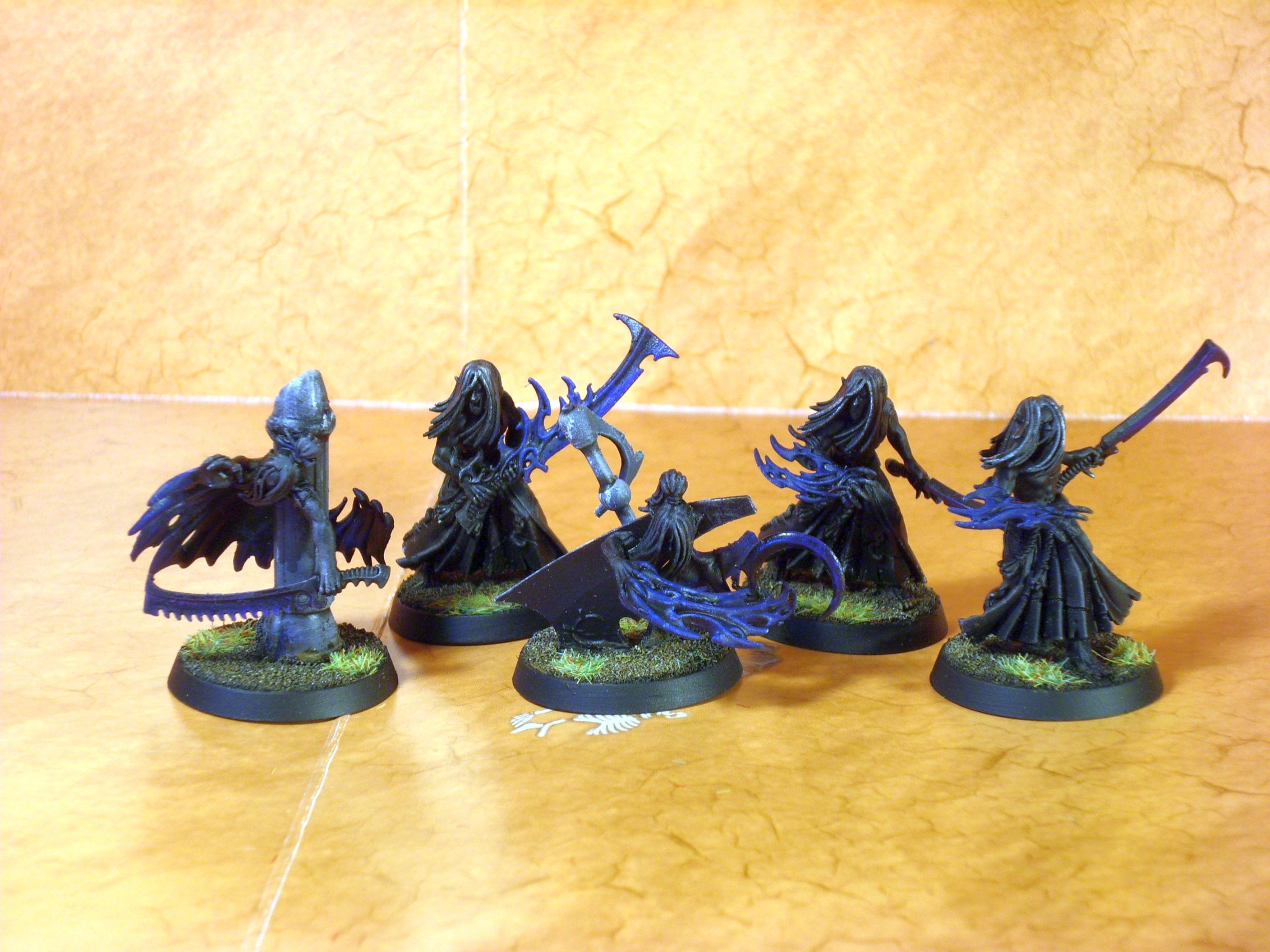 Conversion, Dark Eldar, Drukhari, Kill Team, Mandrakes, Minimalist Paint Scheme, Warhammer 40,000