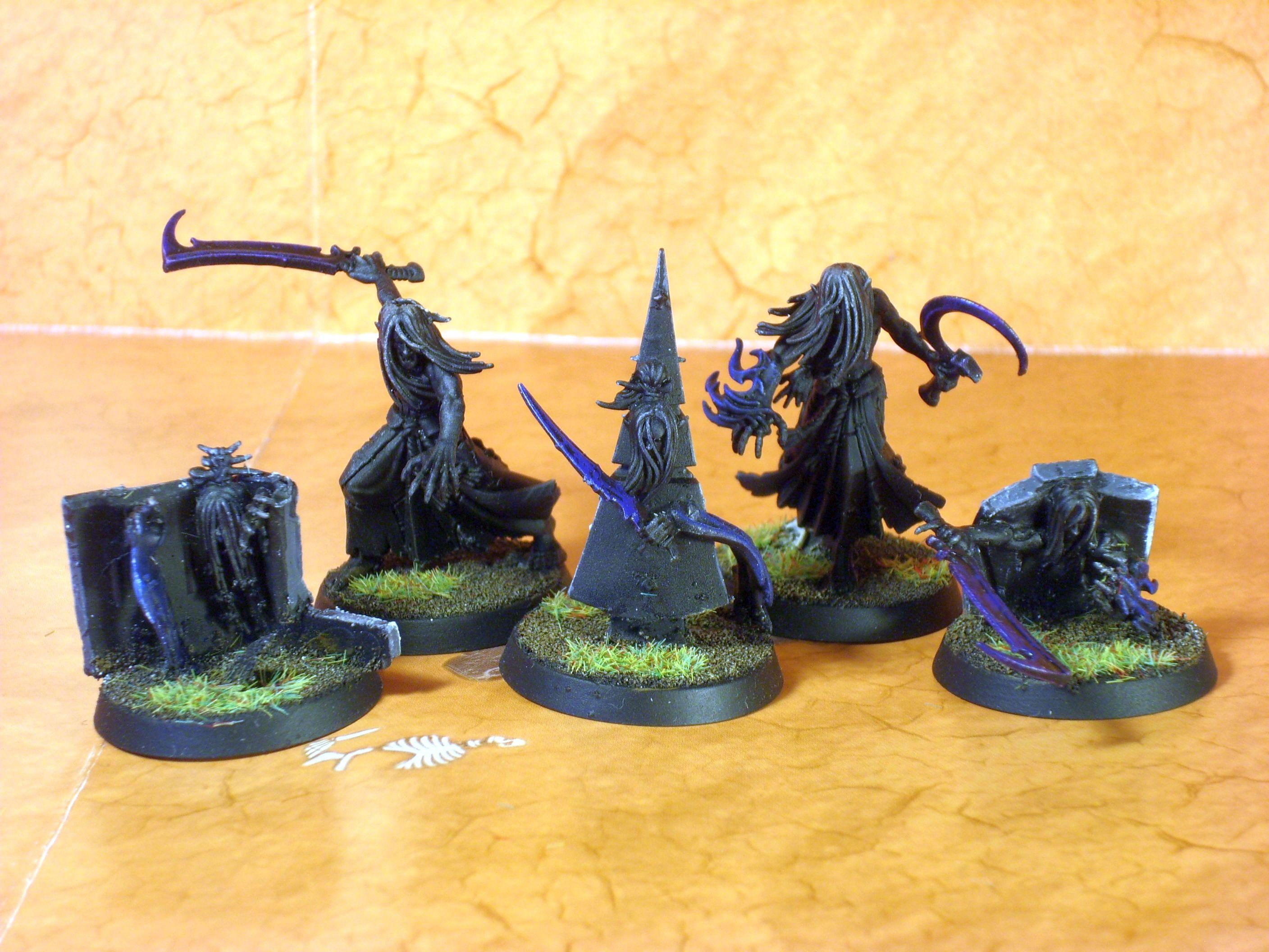 Conversion, Dark Eldar, Drukhari, Kill Team, Mandrakes, Minimalist Paint Scheme, Warhammer 40,000